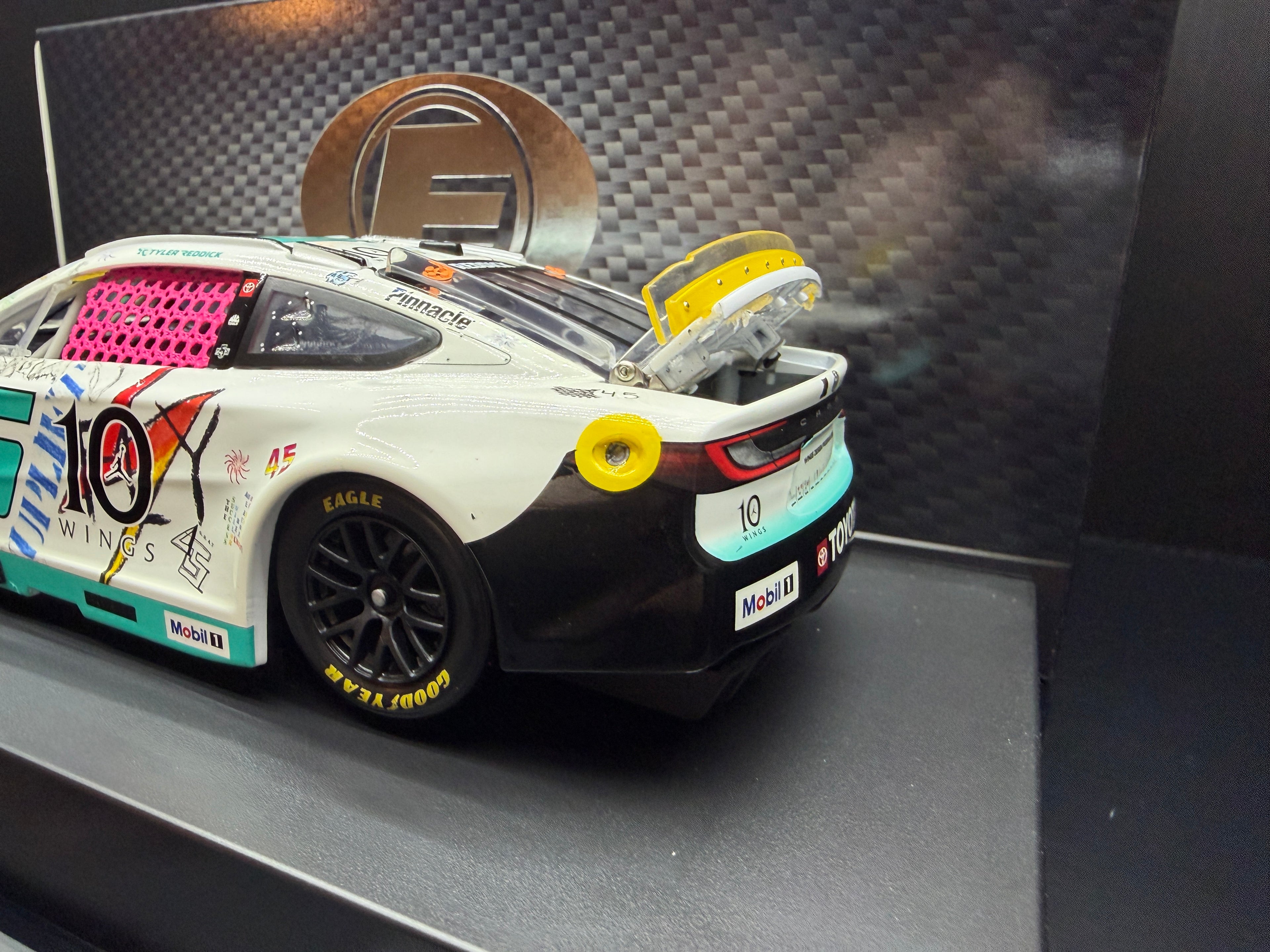 2025 Tyler Reddick 1:24 Jordan Brand “10 Wings” Charlotte Elite Diecast