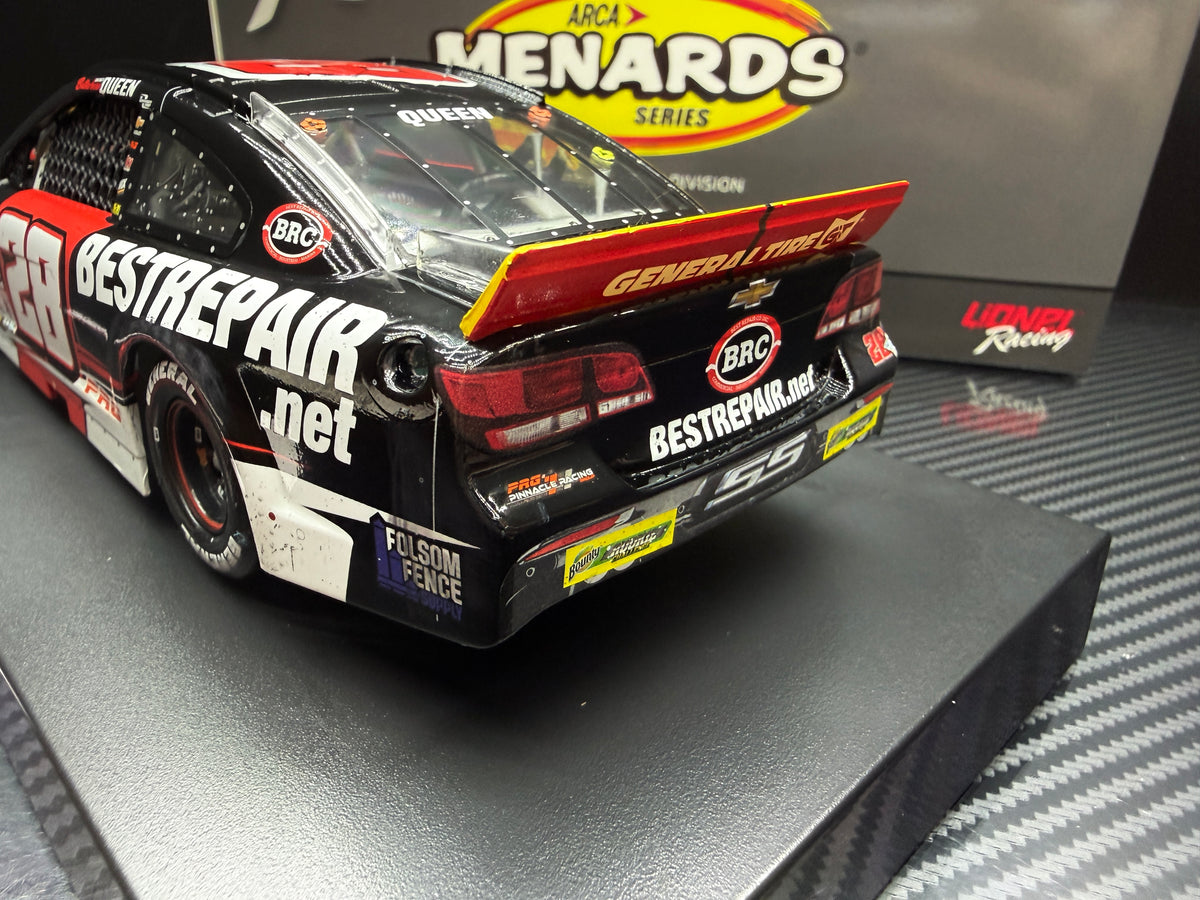 2025 Brenden "Butterbean" Queen 1:24 Best Repair Company Arca Champion Raced Version AUTOGRAPHED Diecast