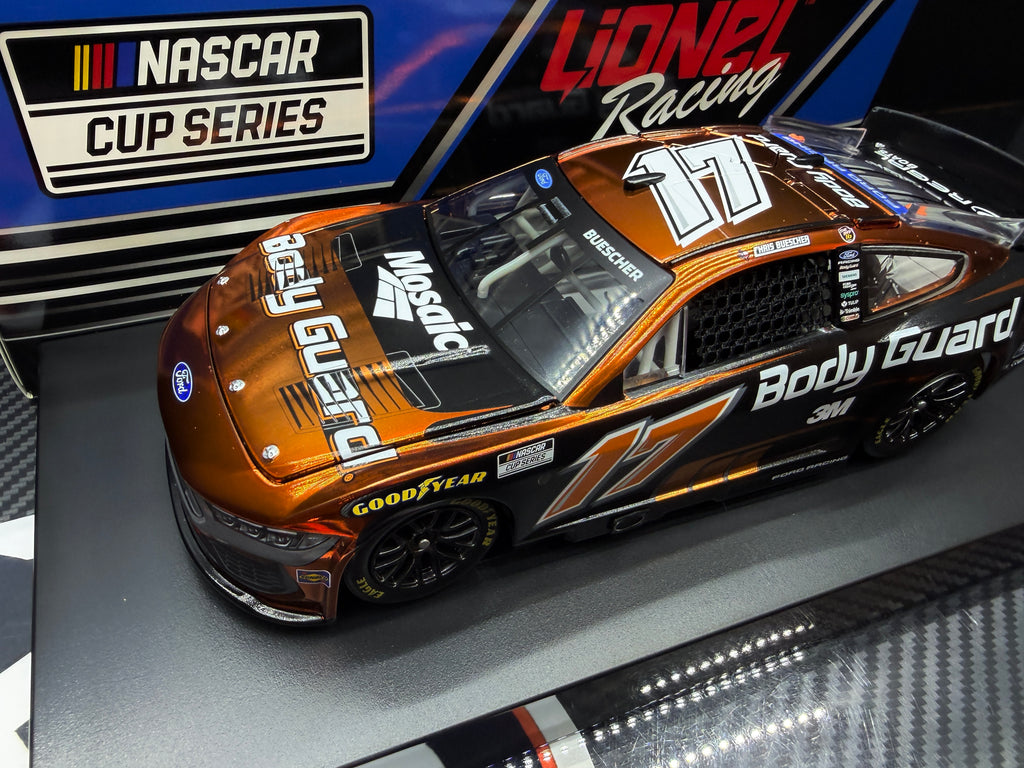 2026 Chris Buescher 1:24 Body Guard Greg Biffle Tribute COLOR CHROME Diecast