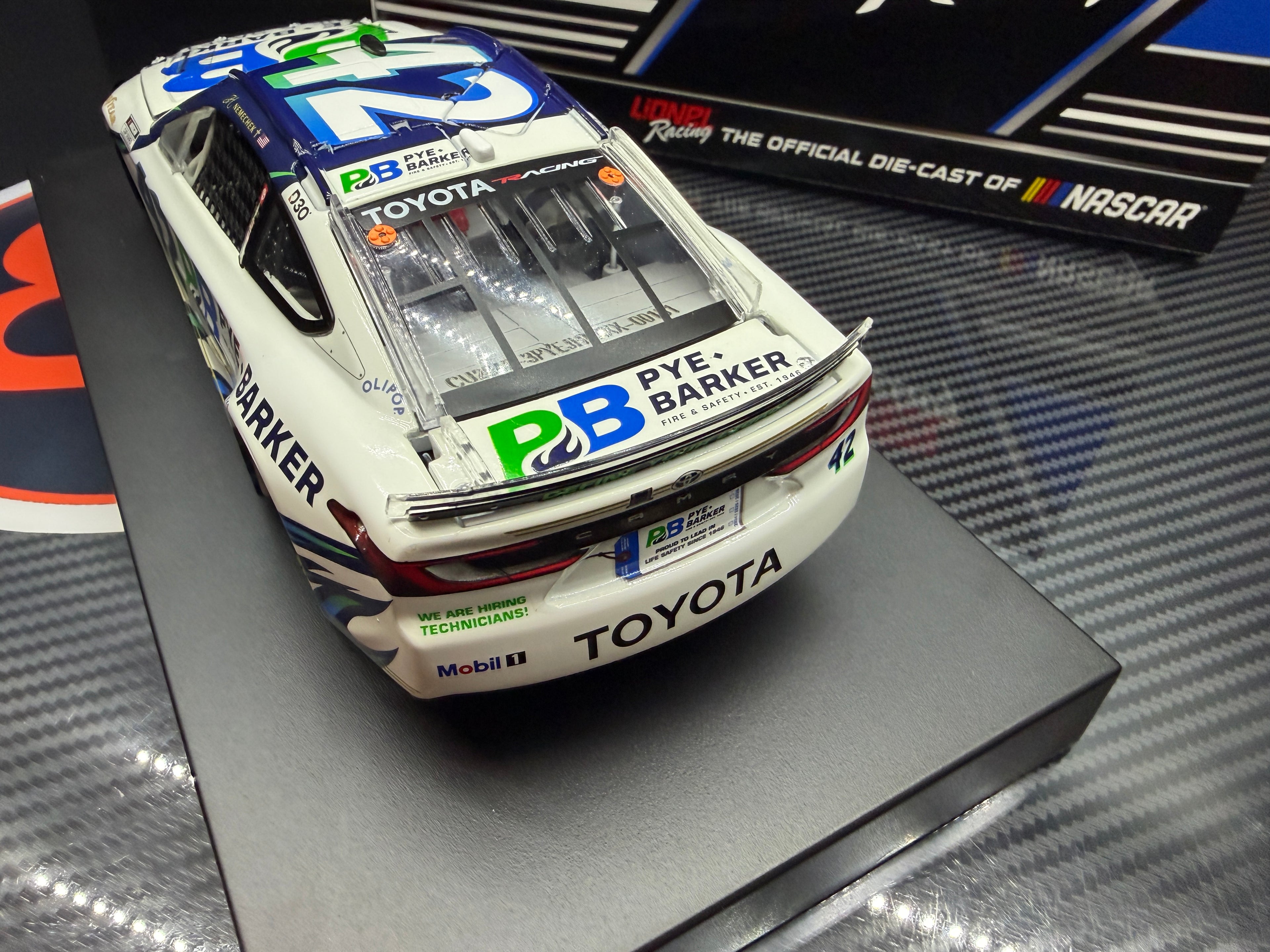 2026 John Hunter Nemechek 1:24 Pye-Barker Diecast