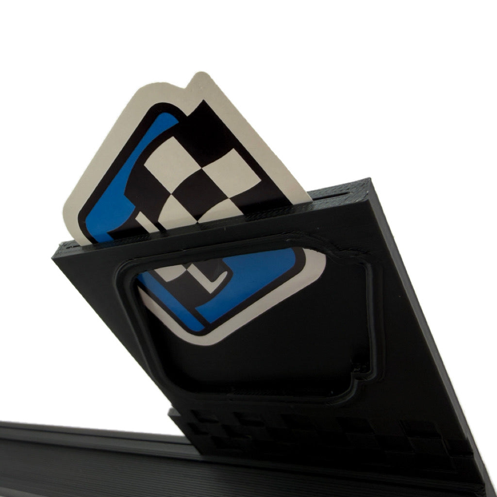 1:24 Win Card + Sticker Diecast Stand