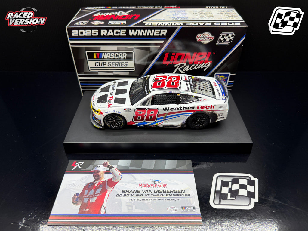2025 Shane van Gisbergen 1:24 WeatherTech Watkins Glen Race Win Diecast