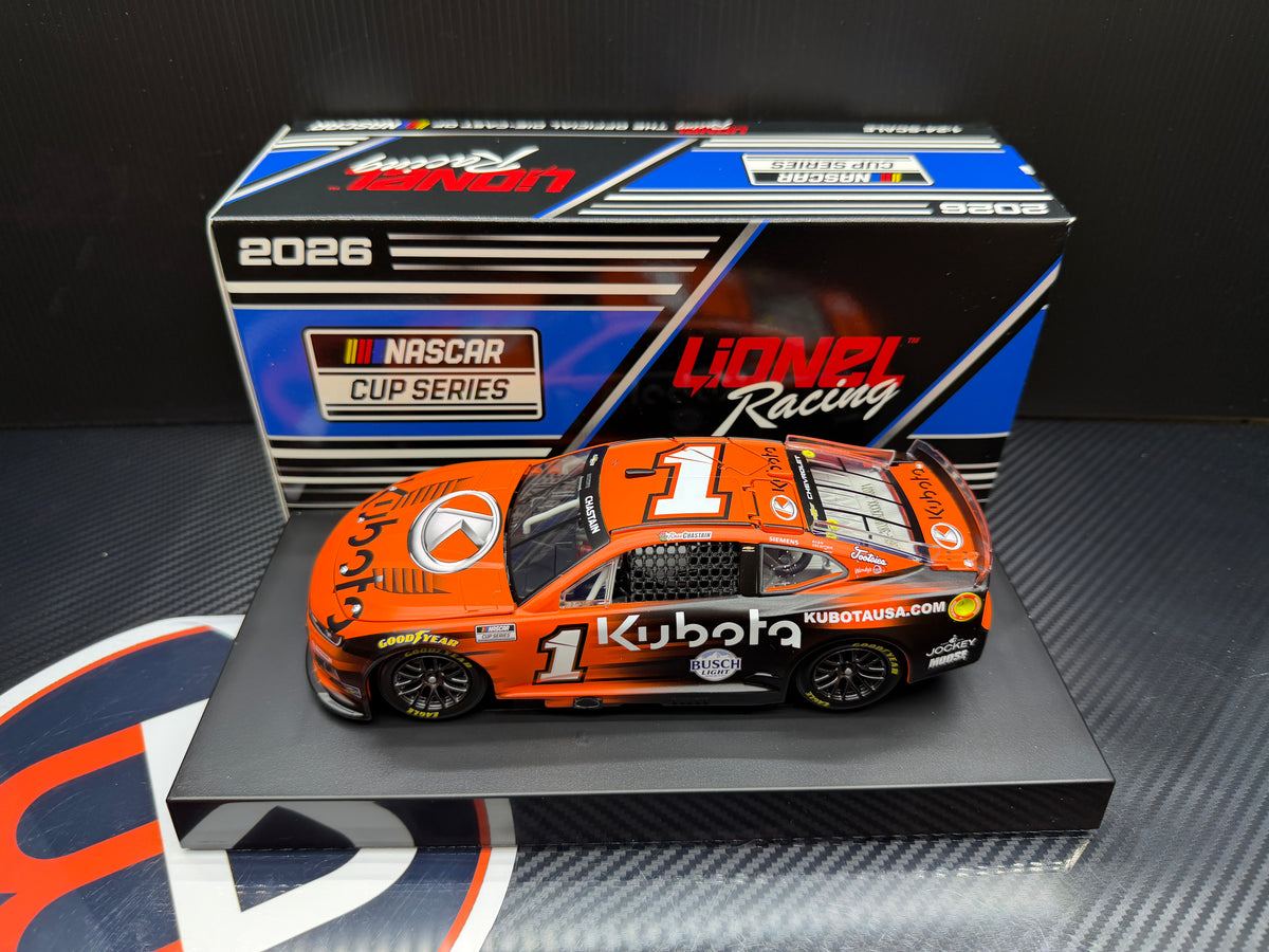 2026 Ross Chastain 1:24 Kubota NASCAR Diecast