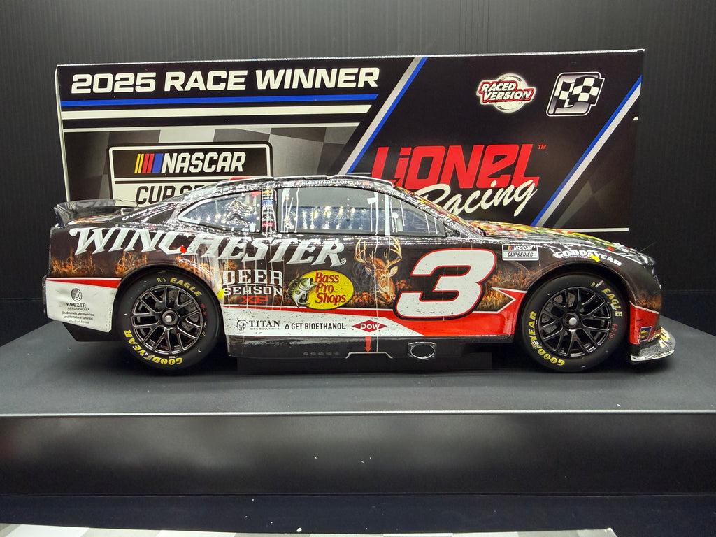 2025 Austin Dillon 1:24 Bass Pro Shops / Winchester Richmond Race Win Diecast