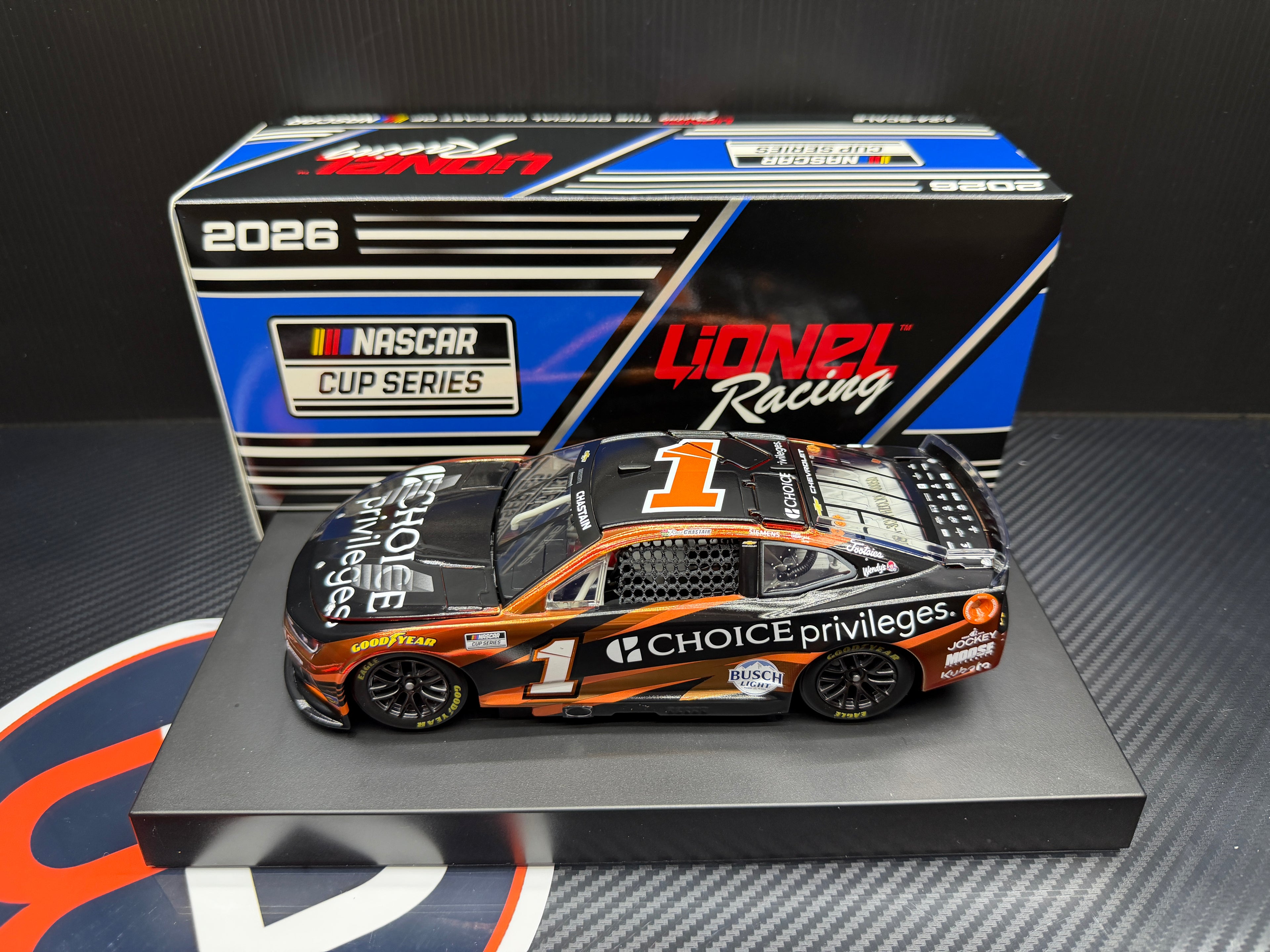 2026 Ross Chastain 1:24 Choice Privileges COLOR CHROME Diecast