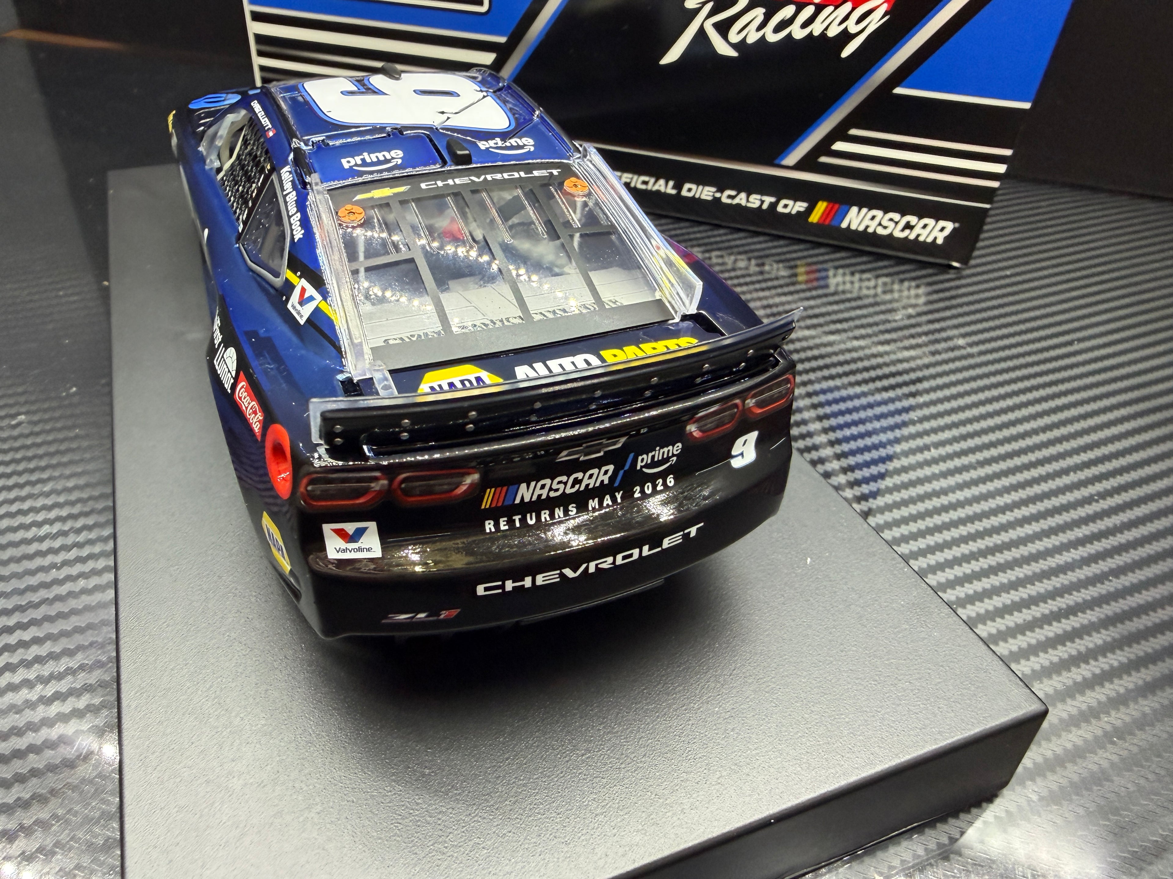 2026 Chase Elliott 1:24 Amazon Prime COLOR CHROME Diecast