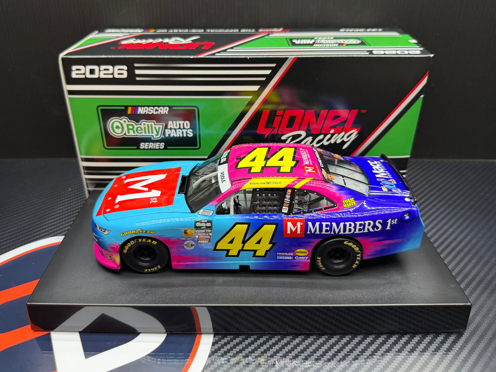 2026 Brennan Poole 1:24 Members 1st NASCAR Diecast