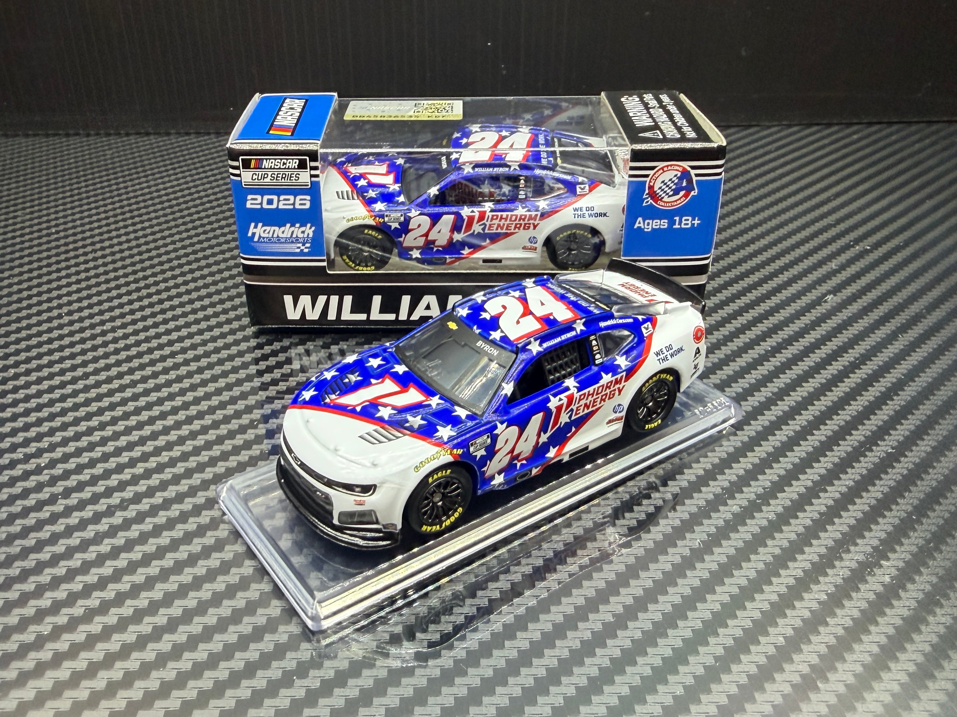 2026 William Byron 1:64 Phorm Energy Diecast