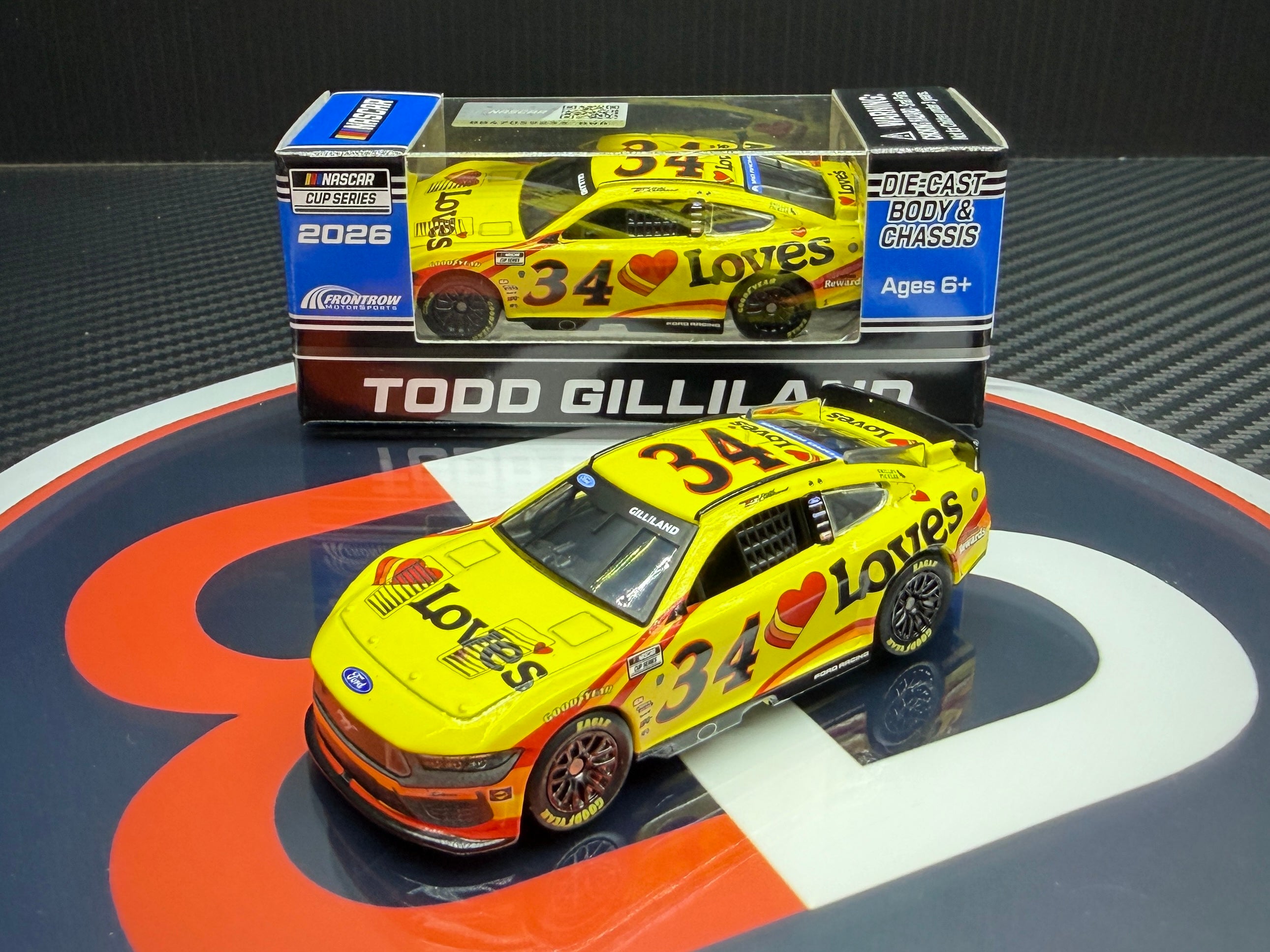 2026 Todd Gilliland 1:64 Love's Diecast
