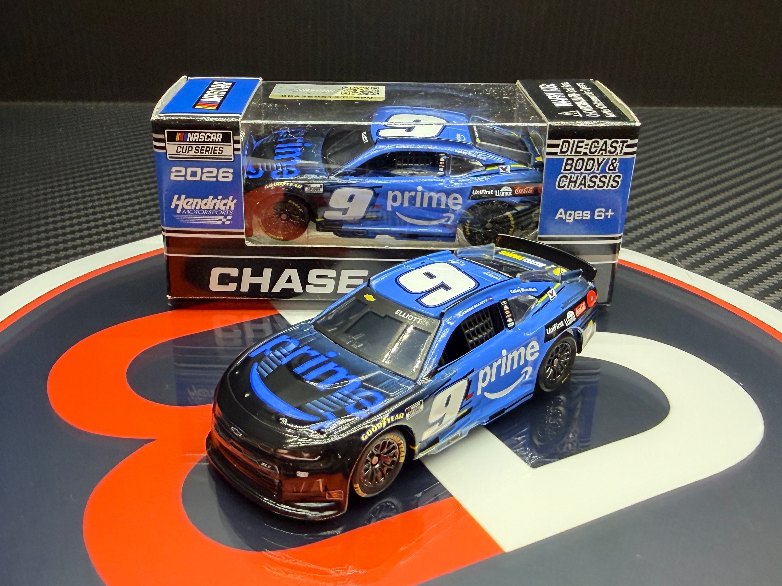 2026 Chase Elliott 1:64 Amazon Prime Diecast