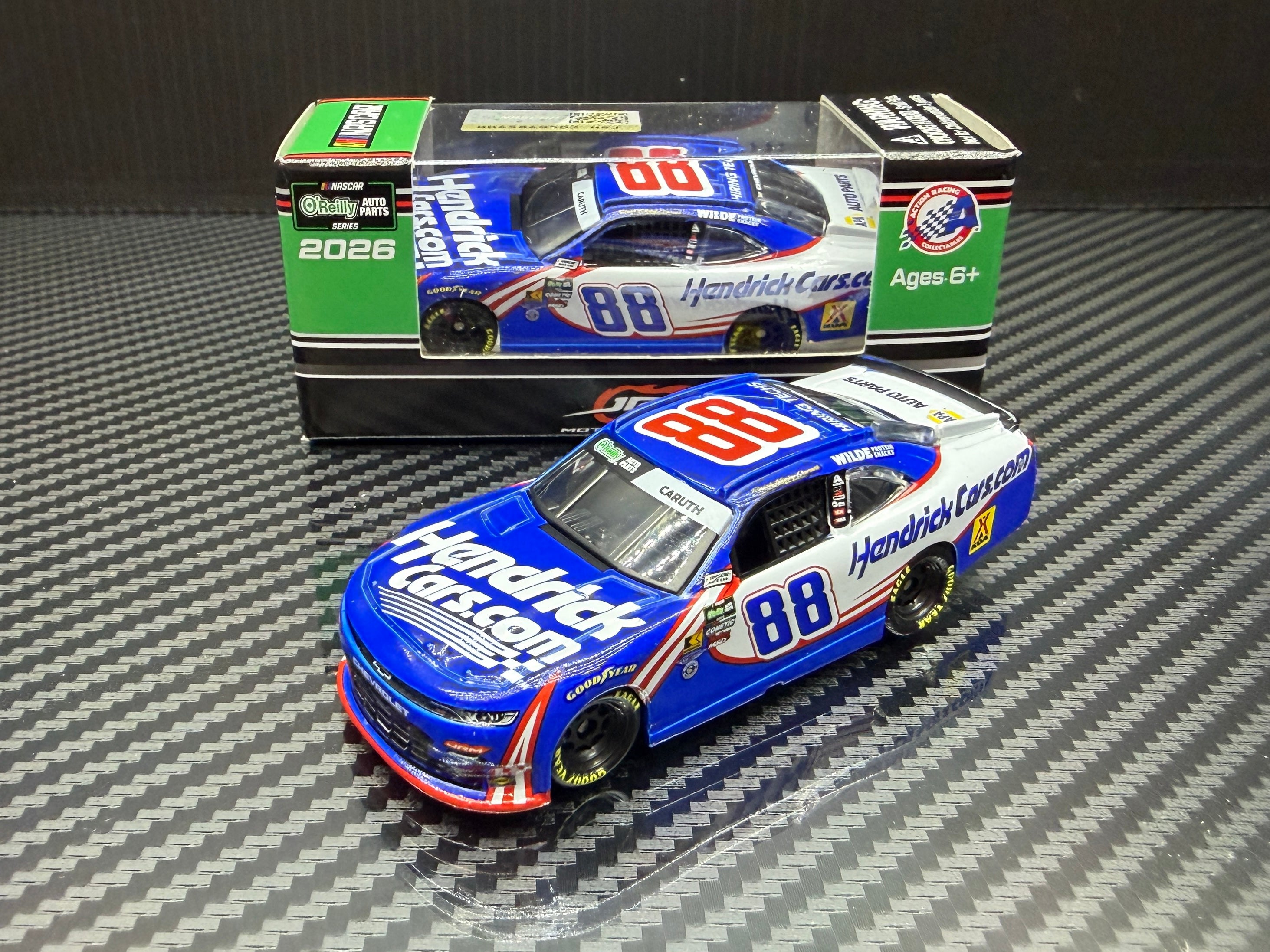 2026 Rajah Caruth 1:64 HendrickCars.com Diecast
