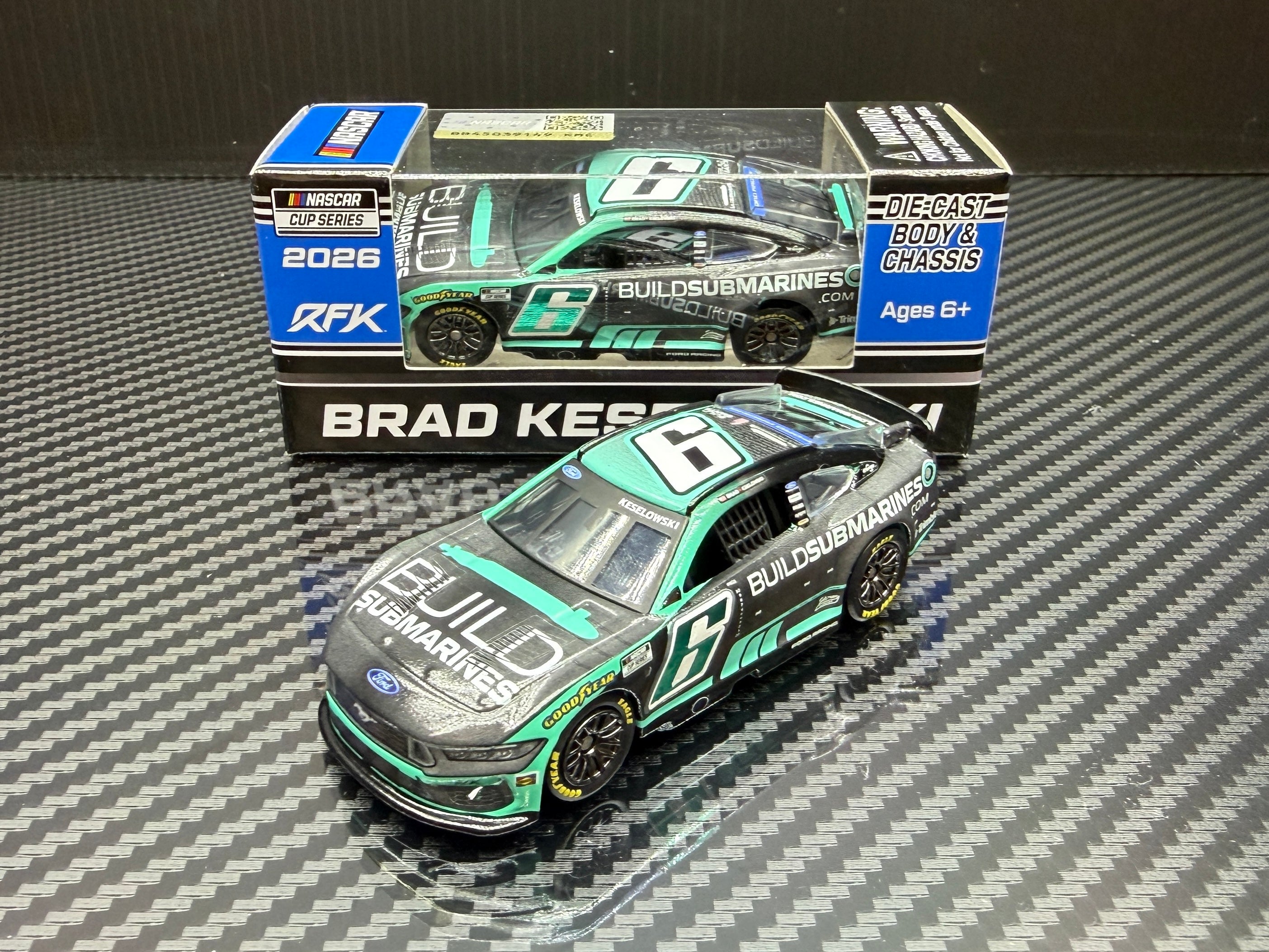 2026 Brad Keselowski 1:64 Build Submarines Diecast
