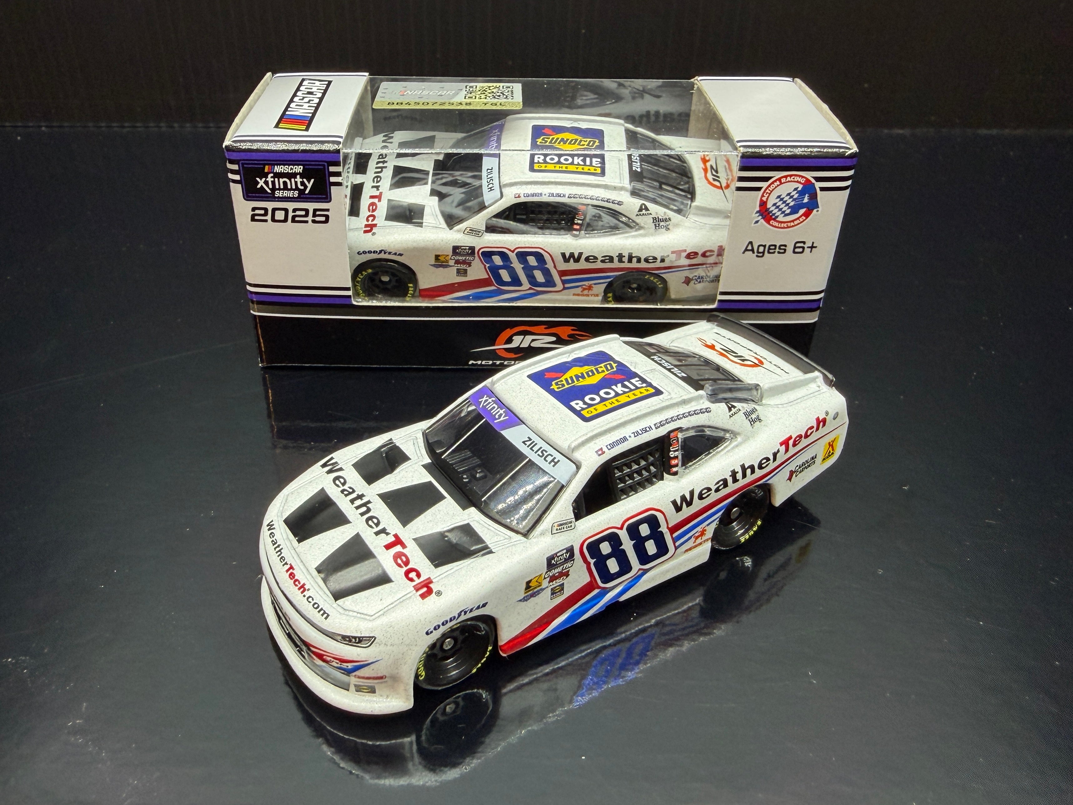 2025 Connor Zilisch 1:64 Weathertech Rookie of the Year Galaxy Diecast