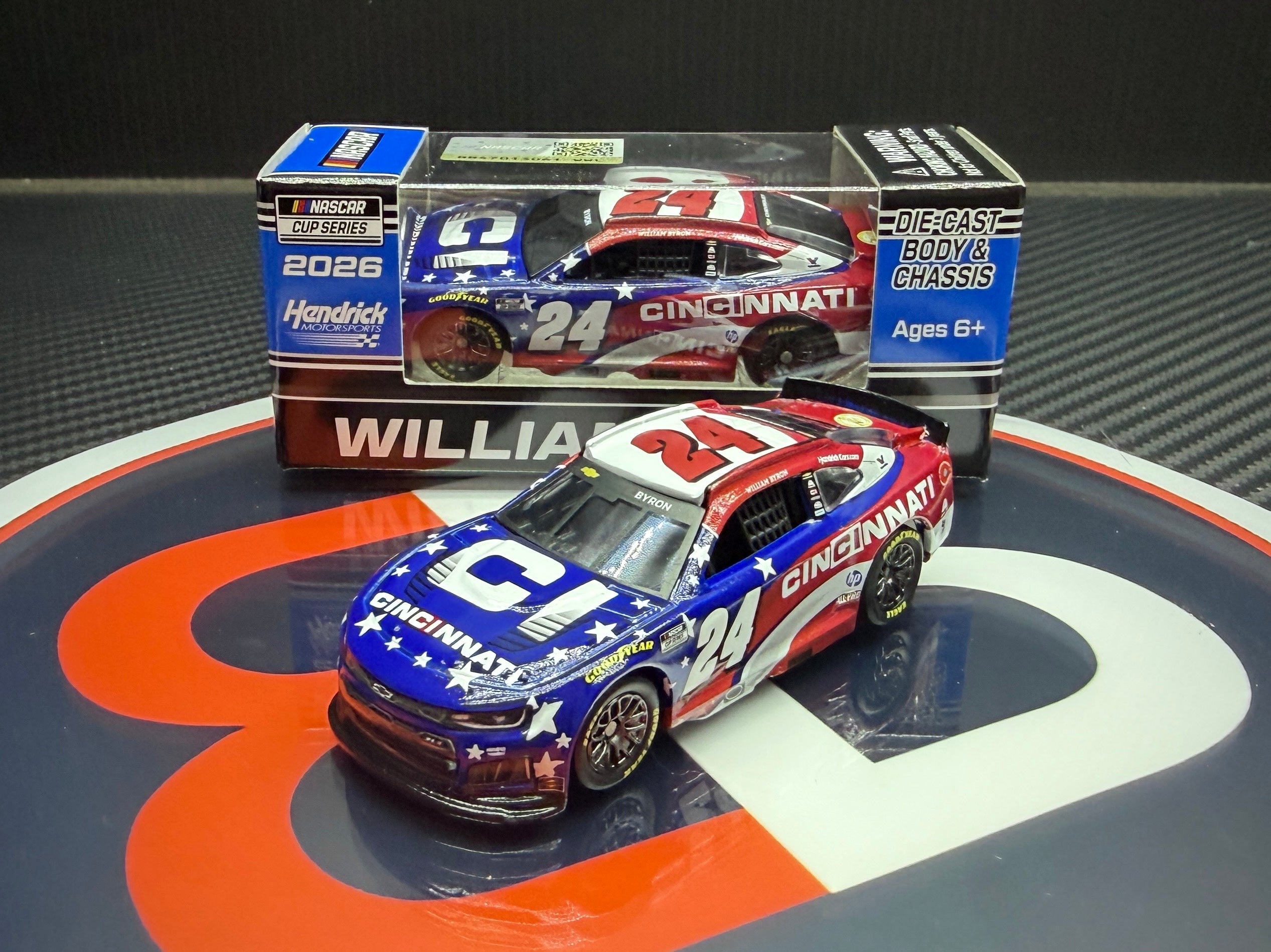 2026 William Byron 1:64 Cincinnati Diecast