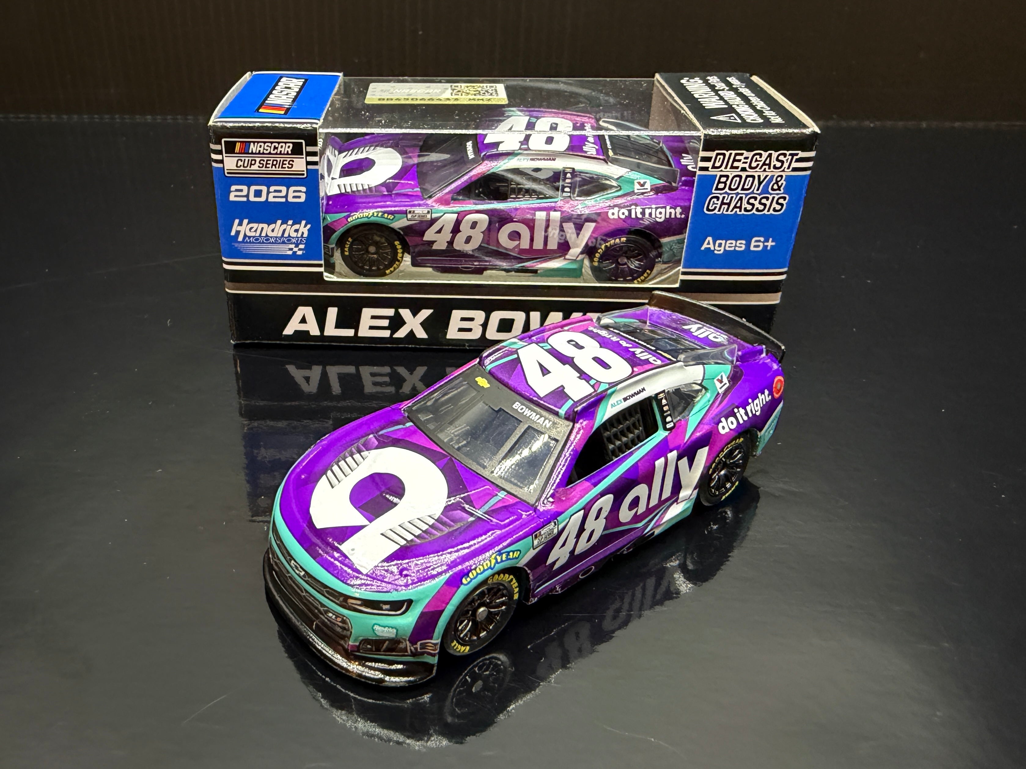 2026 Alex Bowman 1:64 Ally Diecast