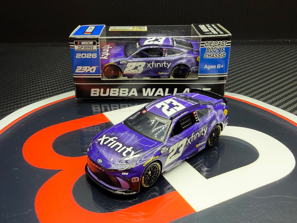 2026 Bubba Wallace 1:64 Xfinity NASCAR Diecast