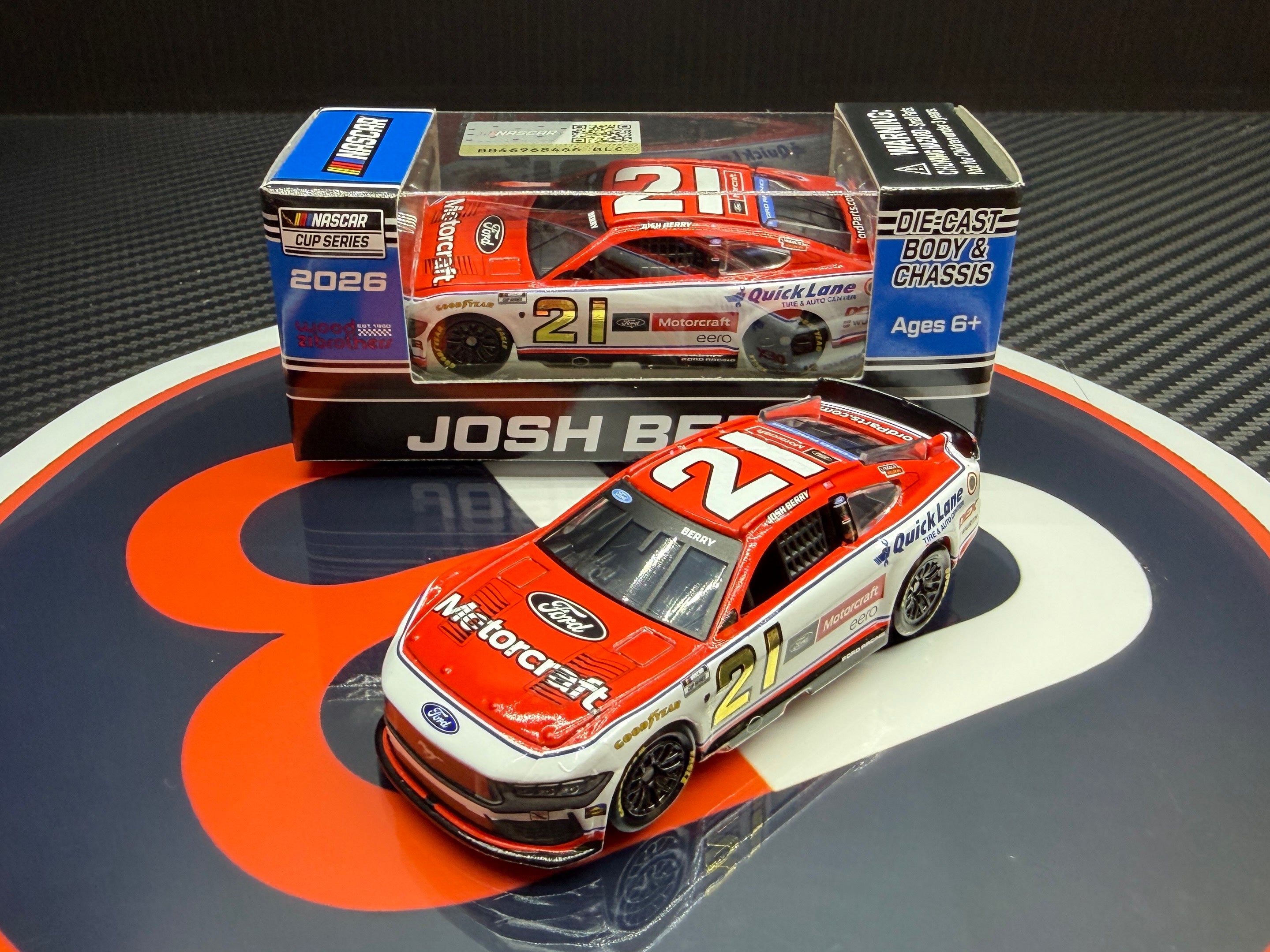 2026 Josh Berry 1:64 Motorcraft Diecast
