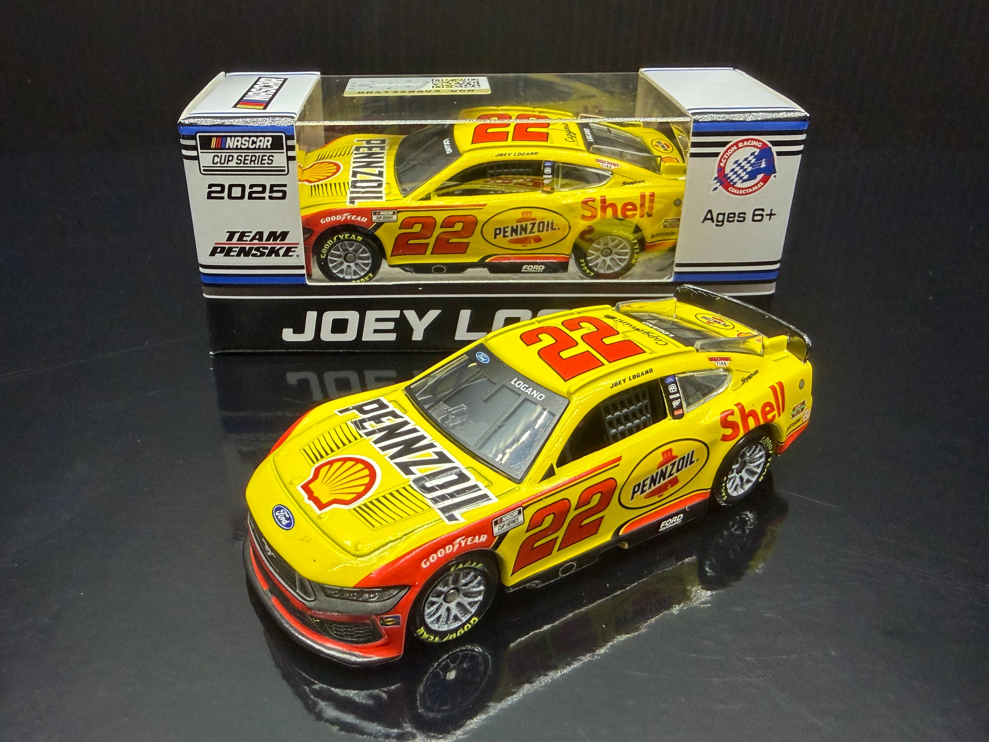 2025 Joey Logano 1:64 Shell-Pennzoil Diecast