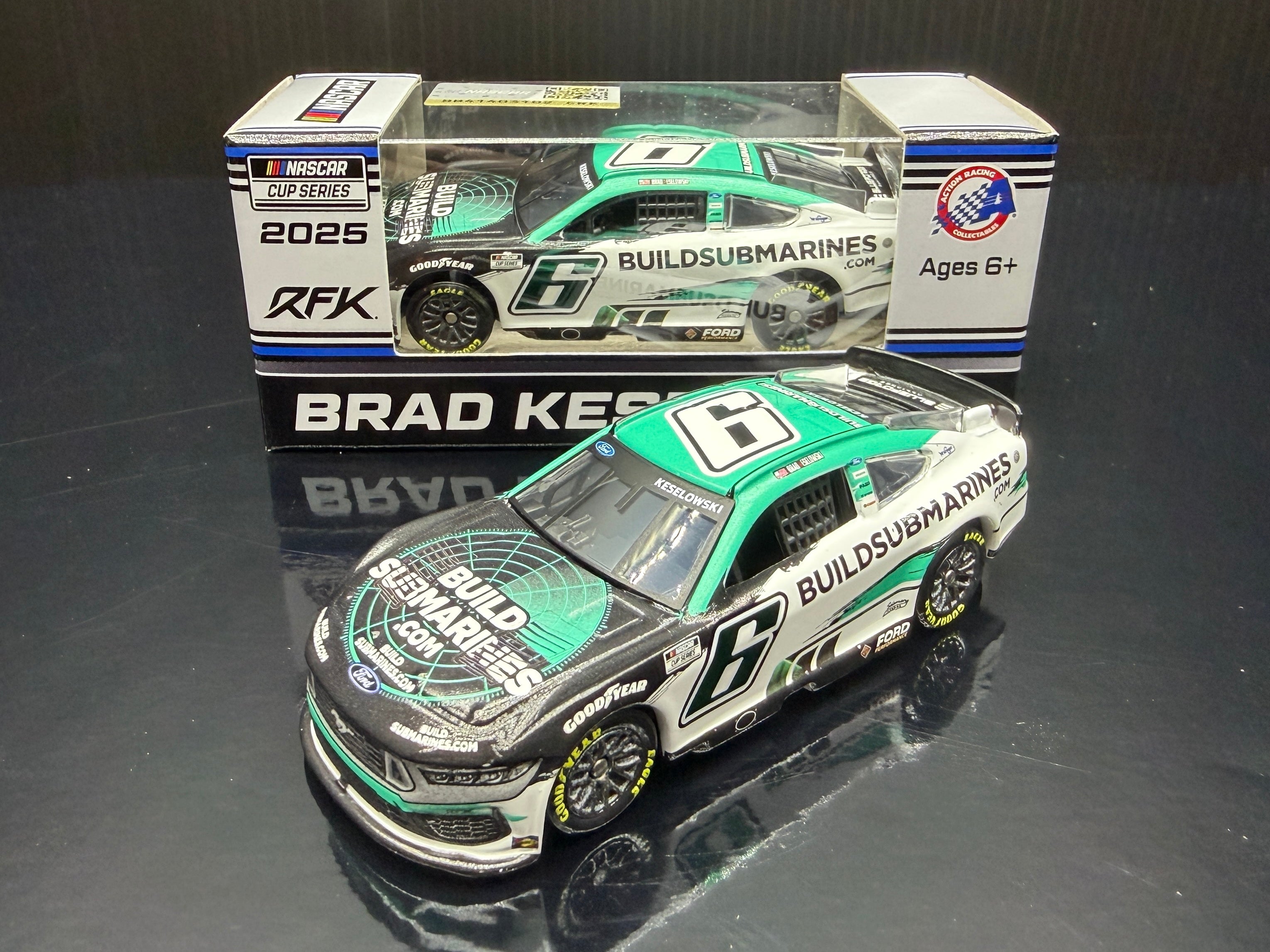 2025 Brad Keselowski 1:64 BuildSubmarines.com Diecast