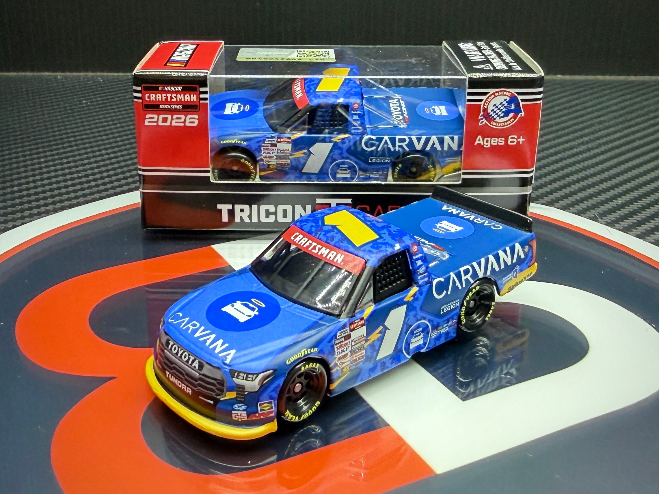 2026 Jimmie Johnson 1:64 Carvana Tundra Truck Diecast
