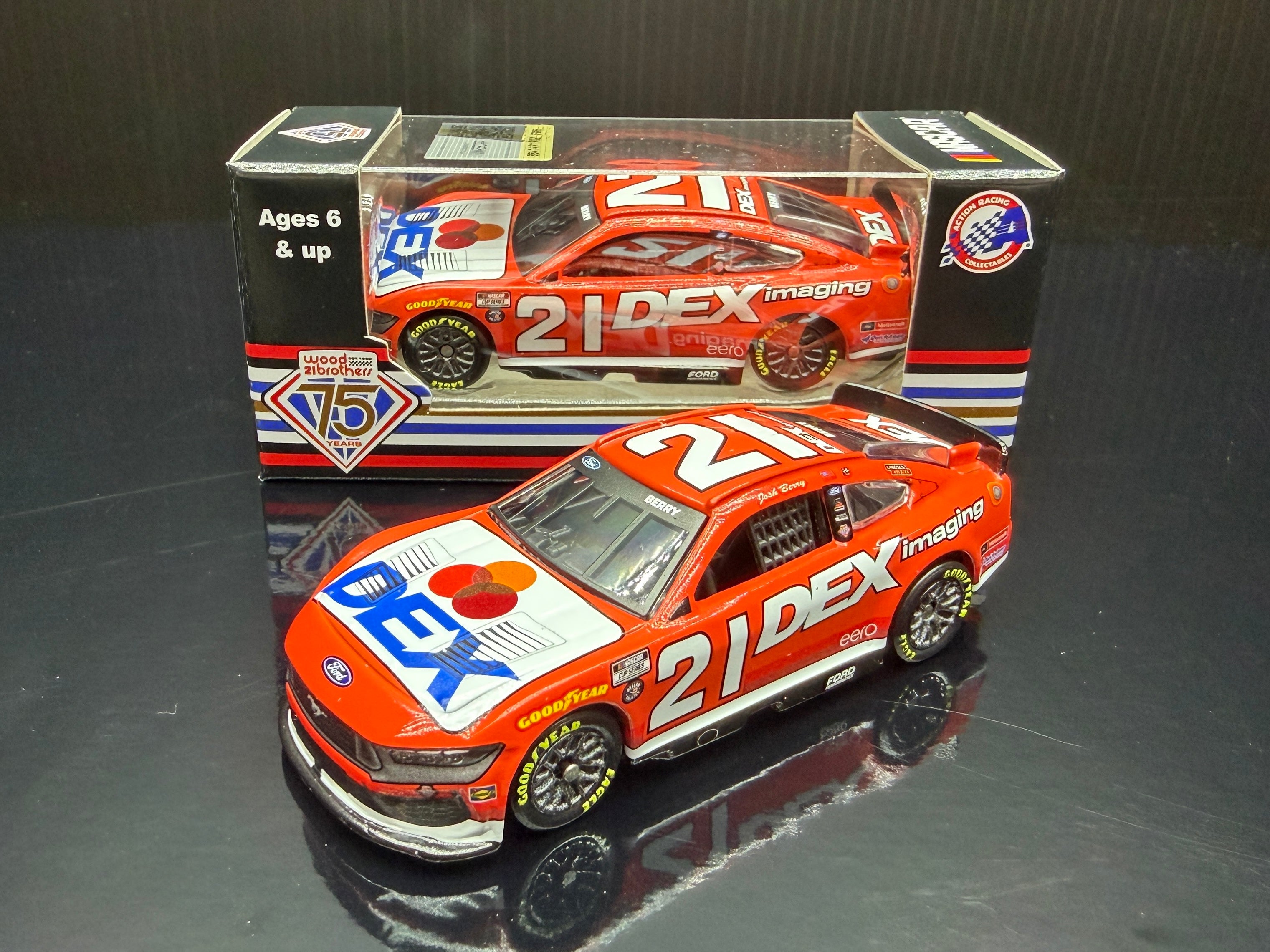 2025 Josh Berry 1:64 Dex Imaging North Wilkesboro All Star Diecast
