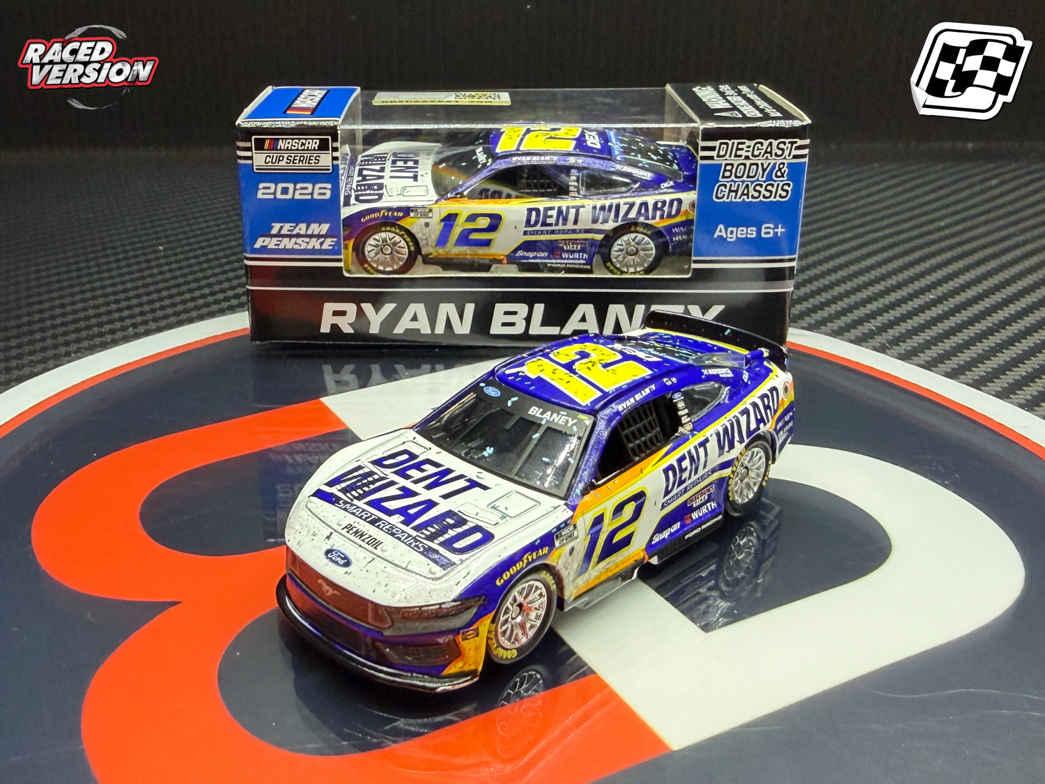 2026 Ryan Blaney 1:64 Dent Wizard Phoenix Race Win Diecast - B&B