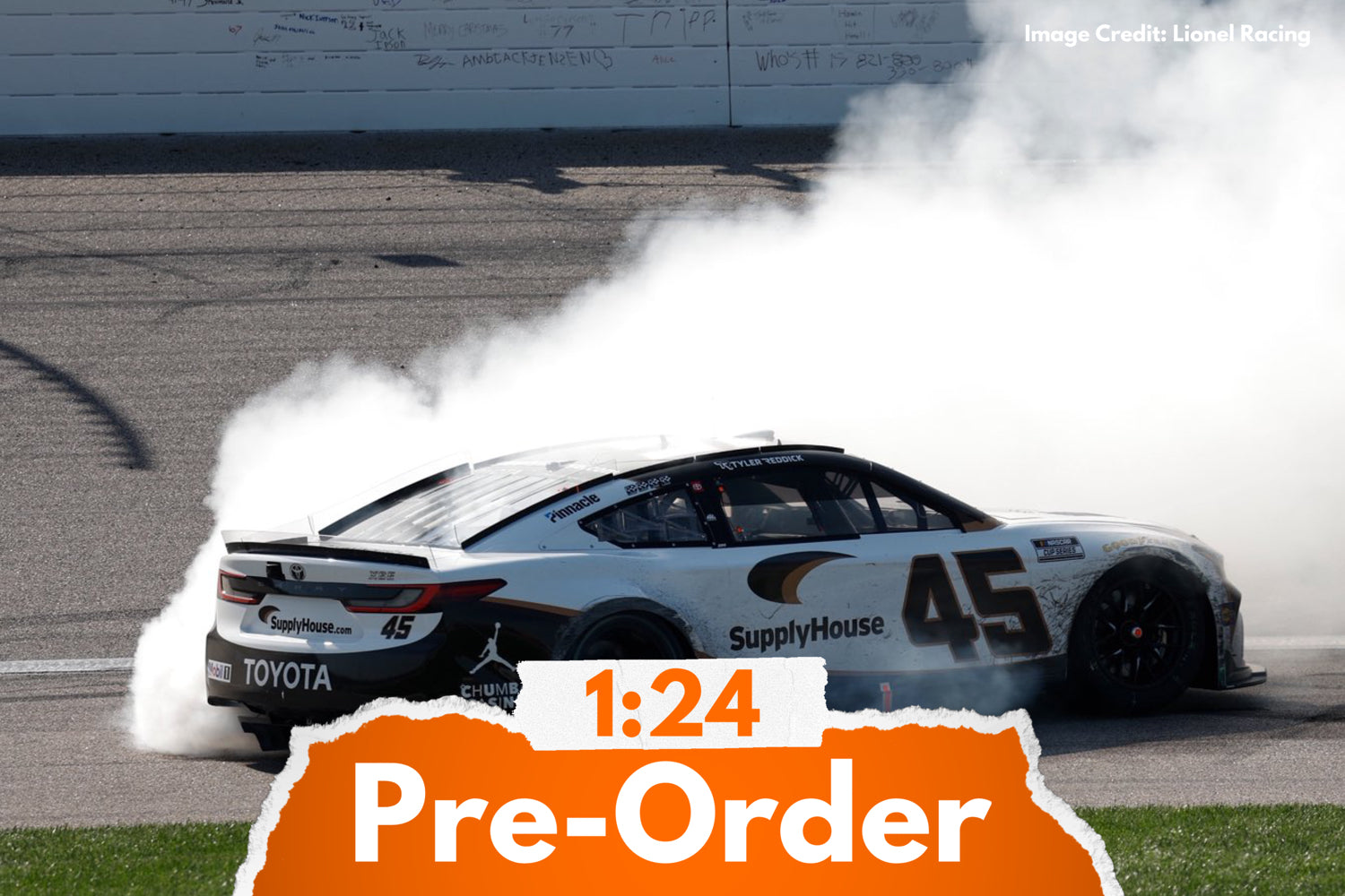 2026 Tyler Reddick 1:24 Supply House Kansas Race Win Diecast