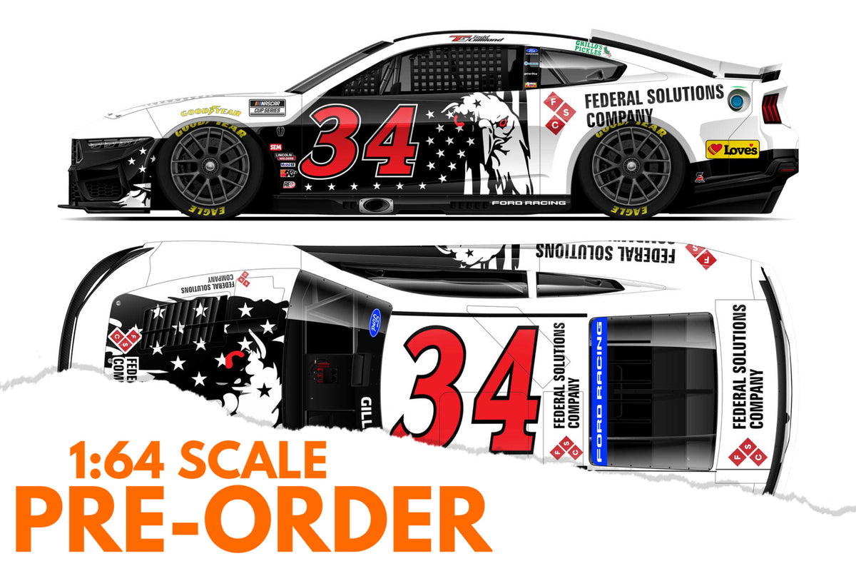 2026 Todd Gilliland 1:64 Federal Solutions Company Diecast