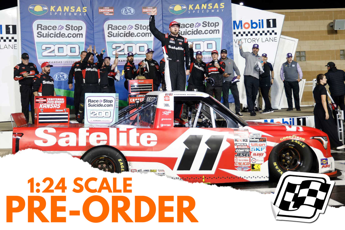 2026 Kaden Honeycutt 1:24 Safelite Kansas Race Win Diecast