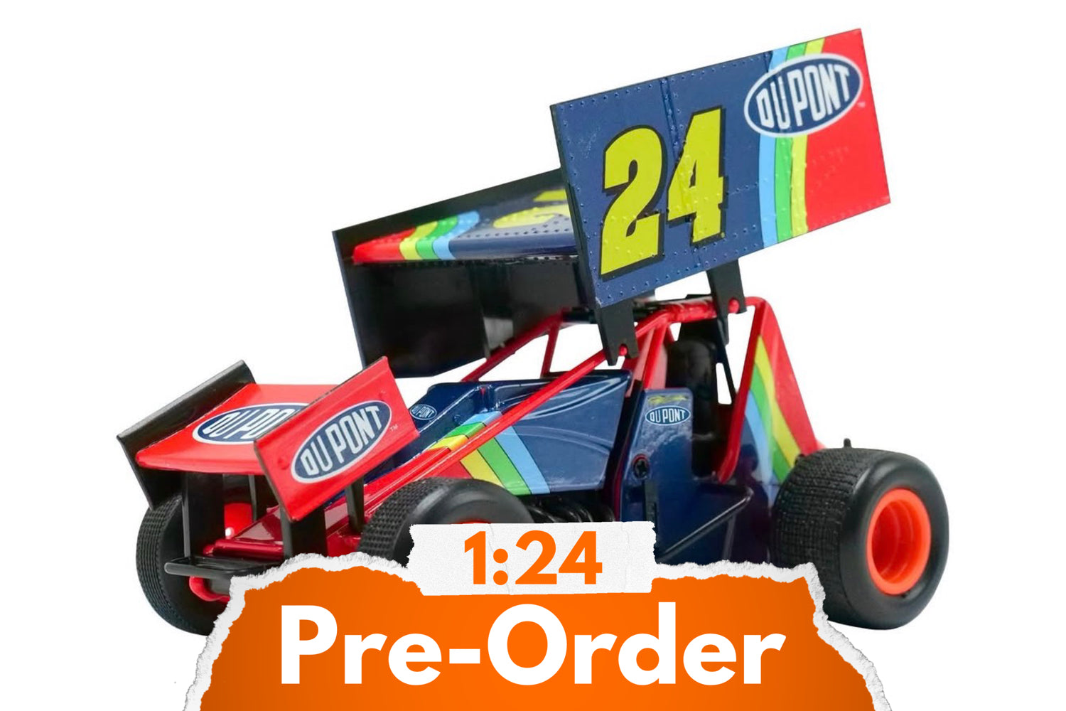 2026 Jeff Gordon 1:24 DuPont Fantasy Sprint Car Diecast