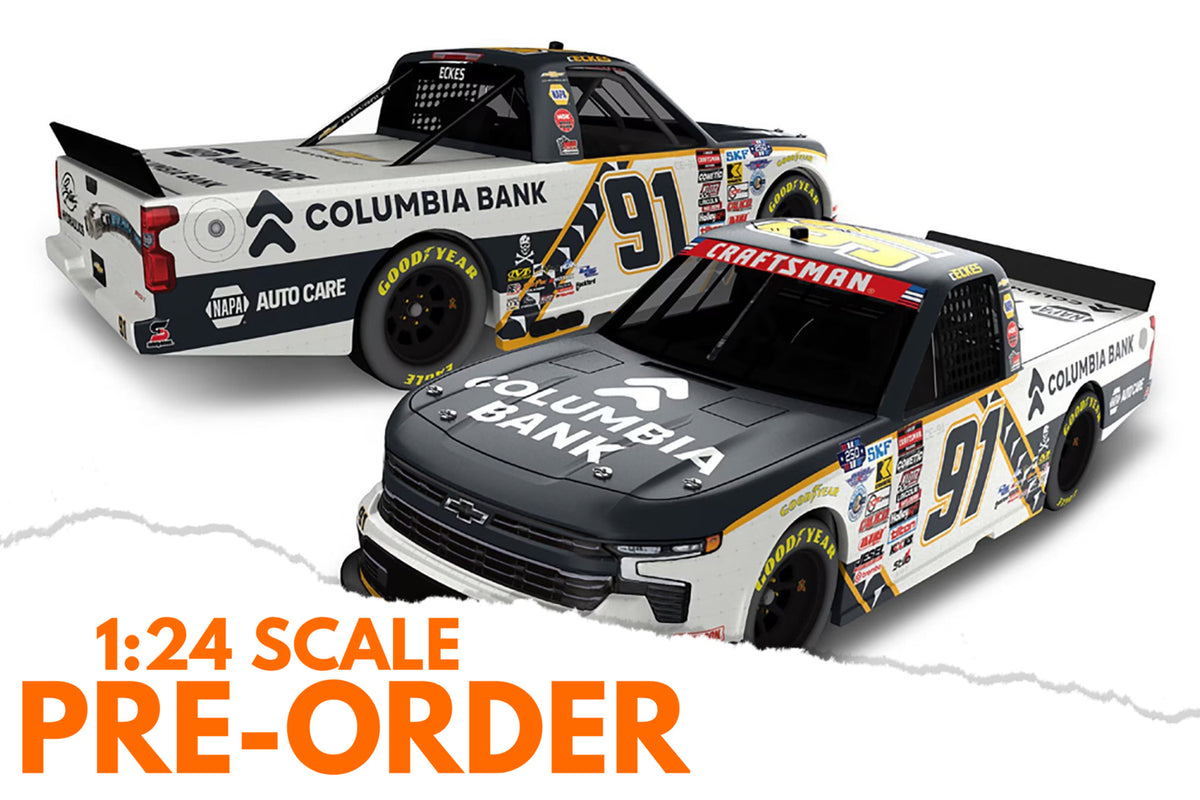 2026 Christian Eckes 1:24 Columbia Bank Patriotic Diecast