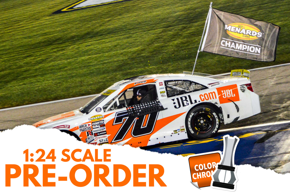 2026 Thomas Annunziata 1:24 JBL ARCA Champion Raced Version COLOR CHROME Diecast