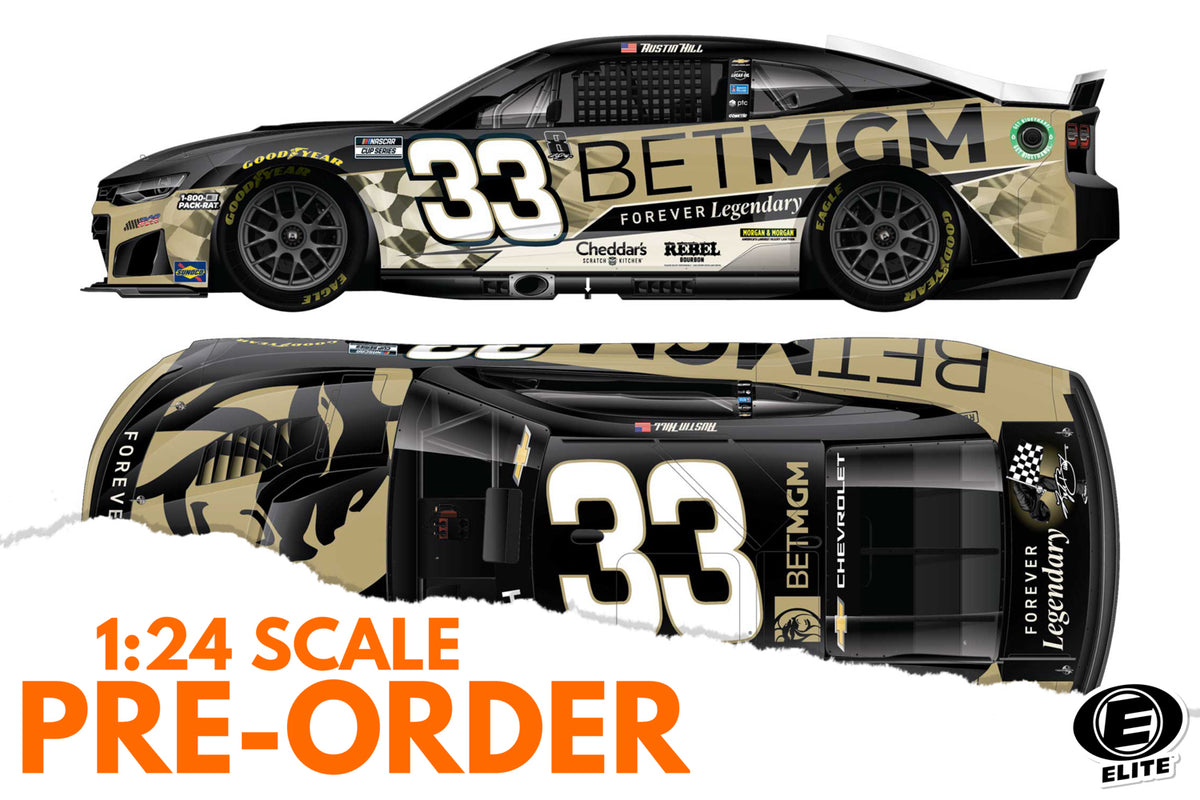 2026 Austin Hill 1:24 BetMGM ELITE NASCAR Diecast