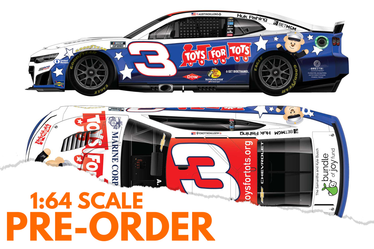 2026 Austin Dillon 1:64 Toys for Tots Diecast
