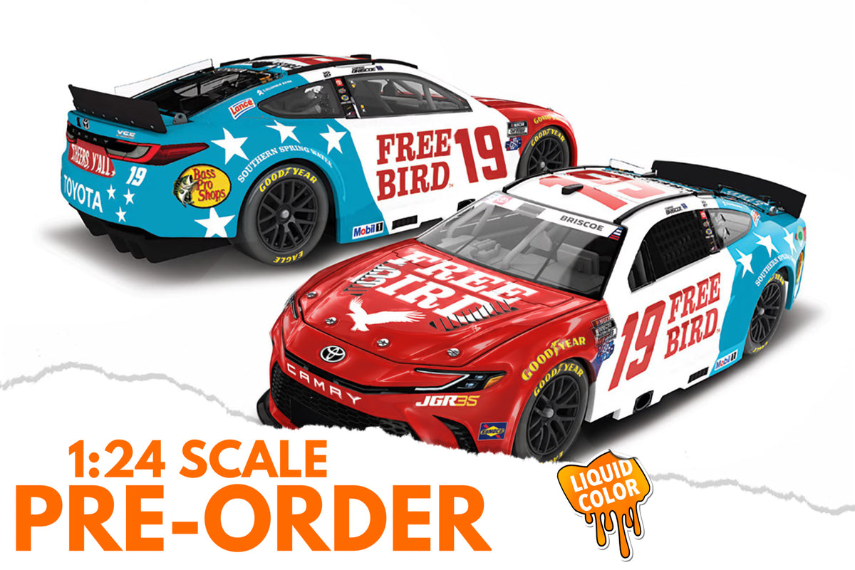 2026 Chase Briscoe 1:24 Free Bird Patriotic LIQUID COLOR Diecast