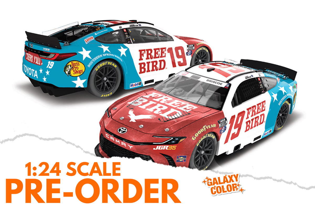2026 Chase Briscoe 1:24 Free Bird Patriotic GALAXY COLOR Diecast