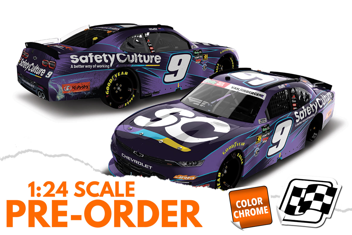 2026 Shane van Gisbergen 1:24 Safety Culture COTA Race Win COLOR CHROME Diecast