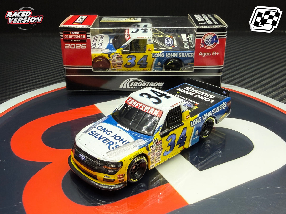 2026 Layne Riggs 1:64 Long John Silver’s St Petersburg Race Win Diecast