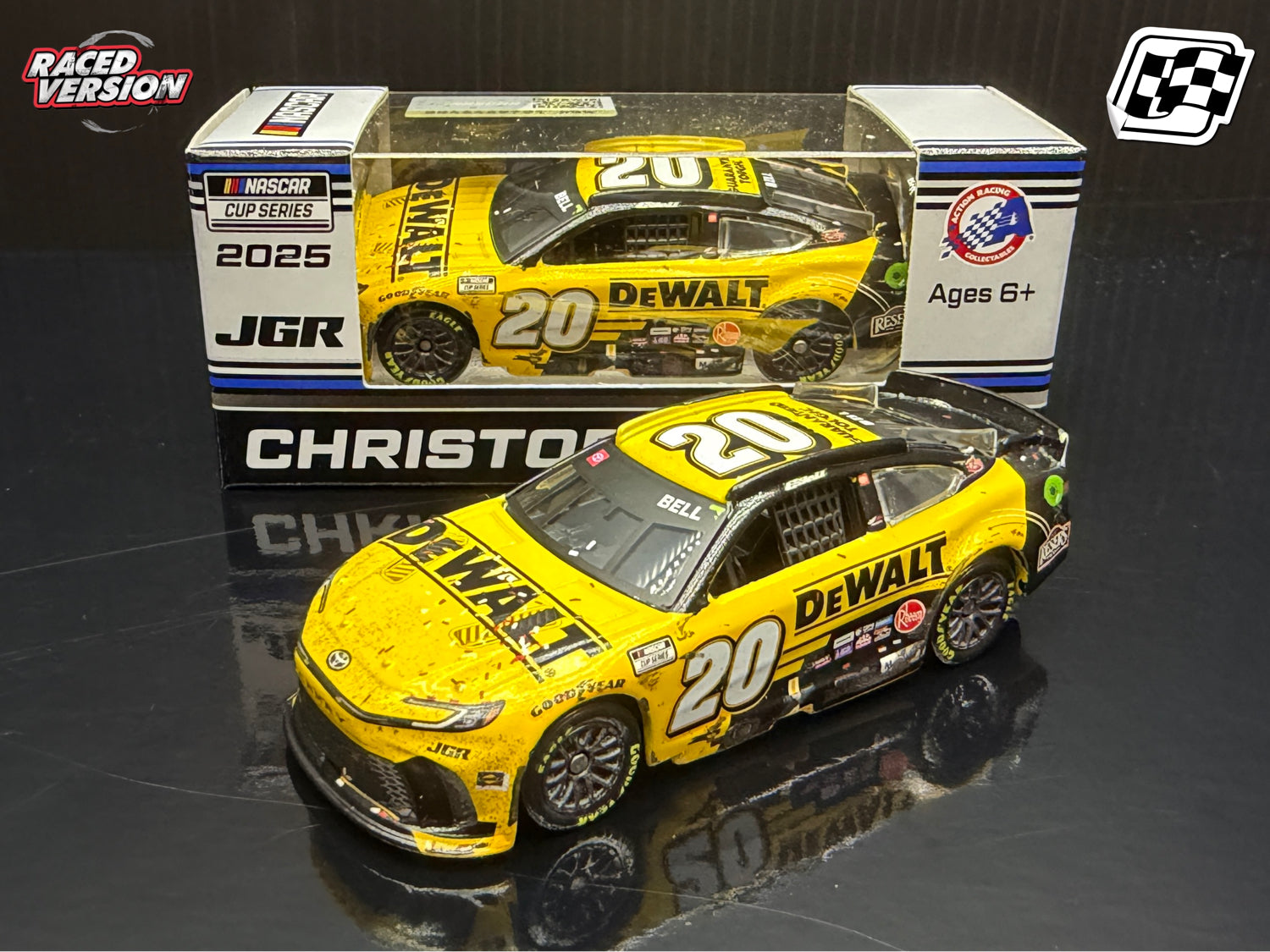 2025 Christopher Bell 1:64 Dewalt Atlanta Race Win Diecast