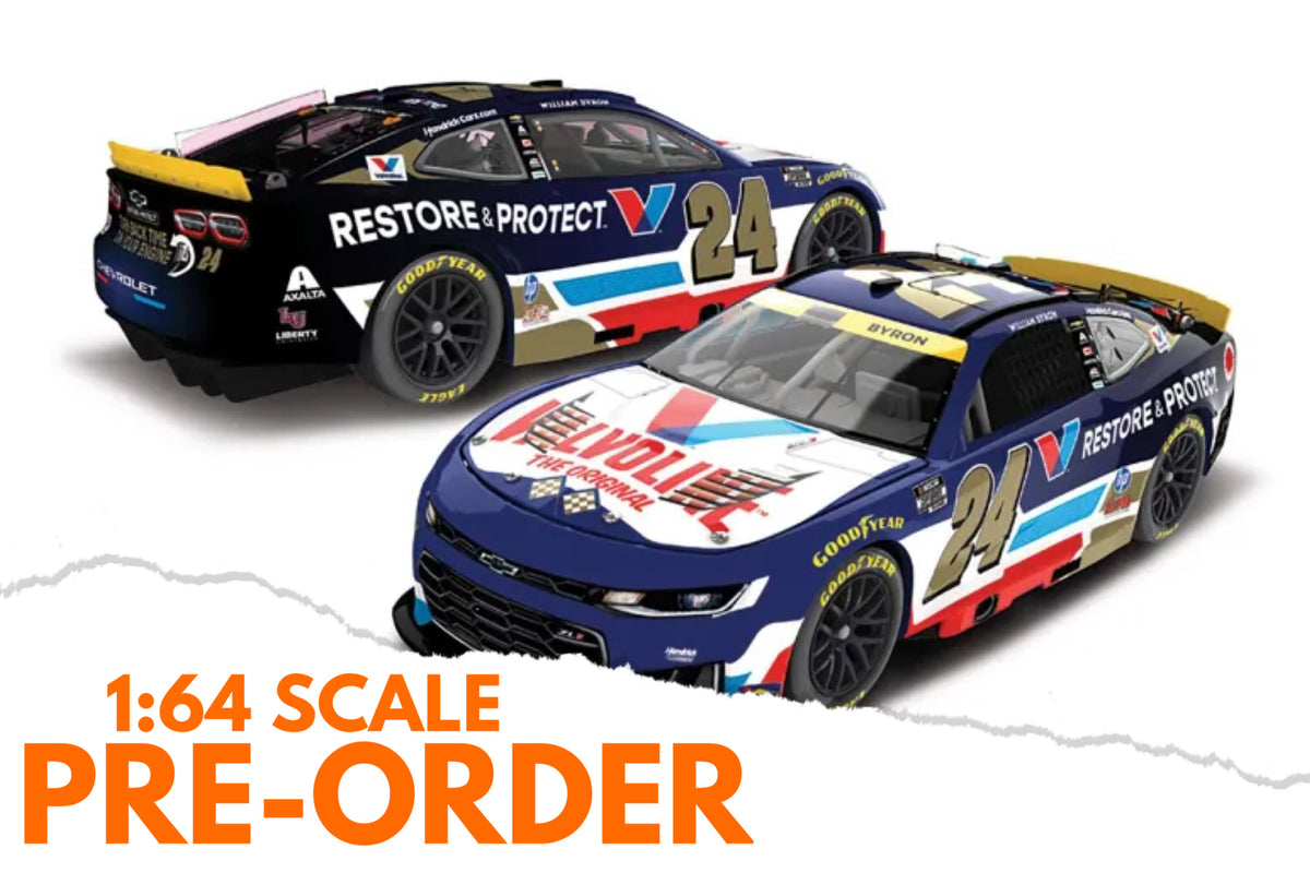 2026 William Byron 1:64 Valvoline Restore & Protect Diecast