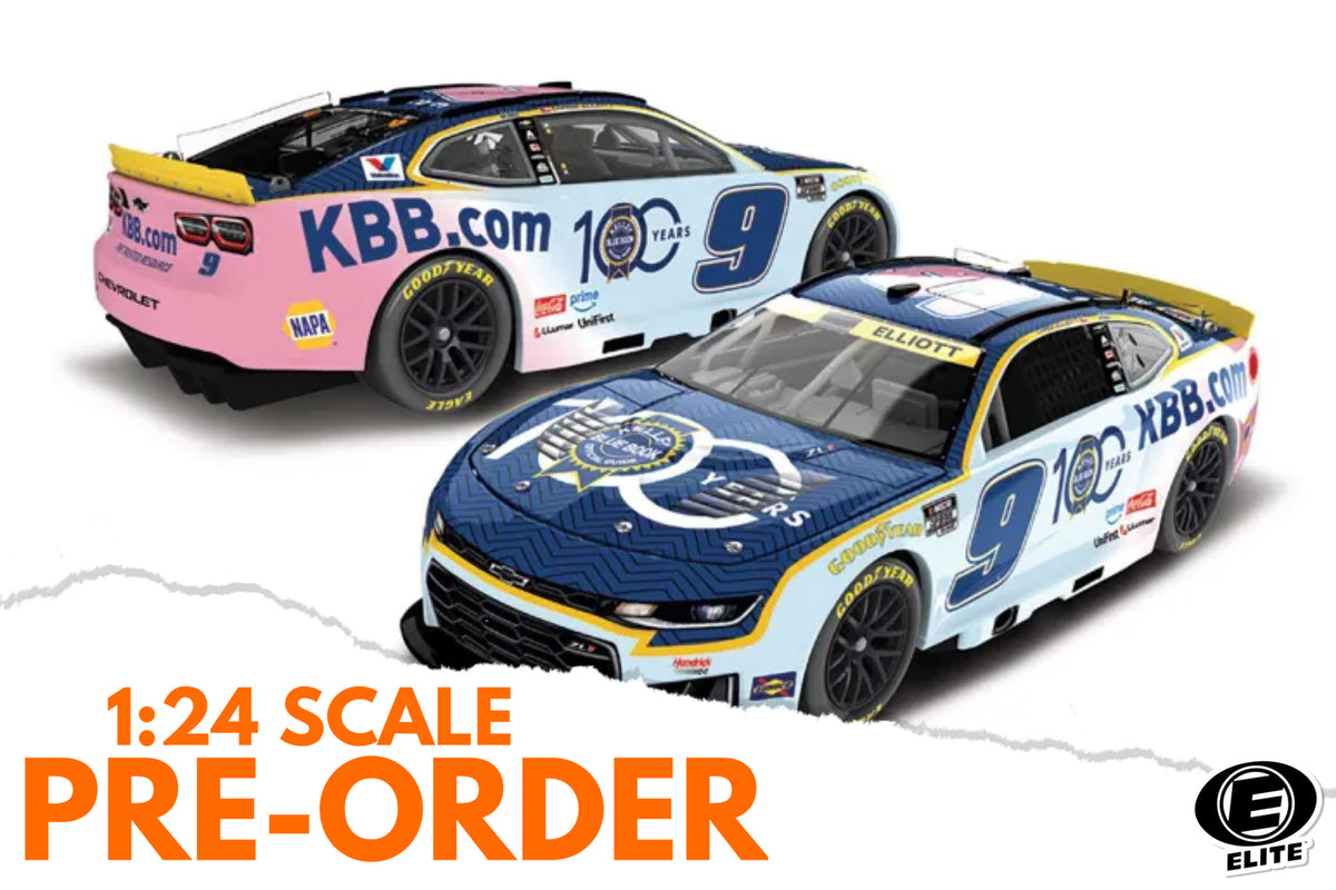 2026 Chase Elliott 1:24 Kelley Blue Book 100th Anniversary ELITE Diecast