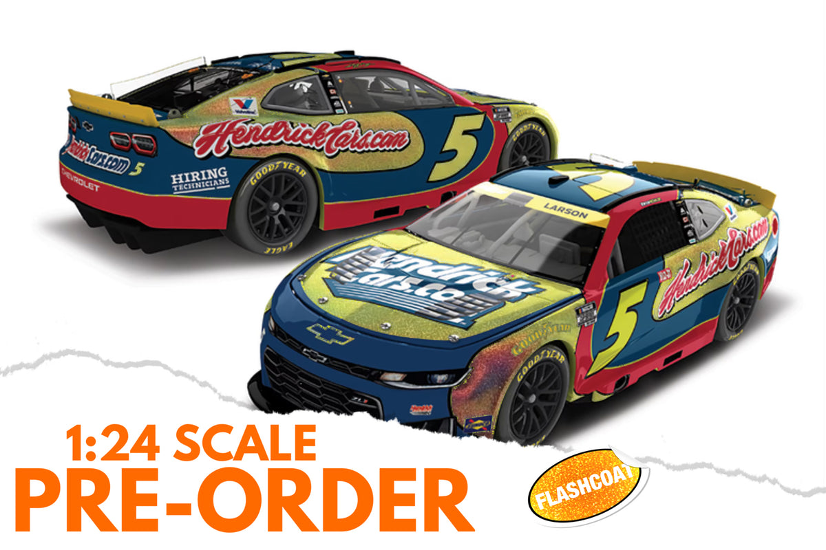 2026 Kyle Larson 1:24 HendrickCars.com Tribute FLASHCOAT Diecast