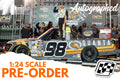 2026 Jake Garcia 1:24 Quanta Services Bristol Race Win AUTOGRAPHED Diecast