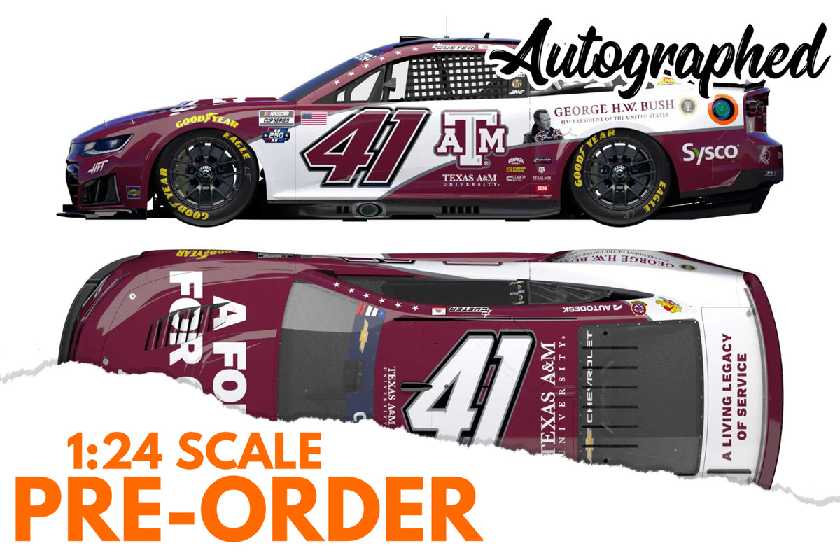 2026 Cole Custer 1:24 Texas A&M AUTOGRAPHED NASCAR Diecast