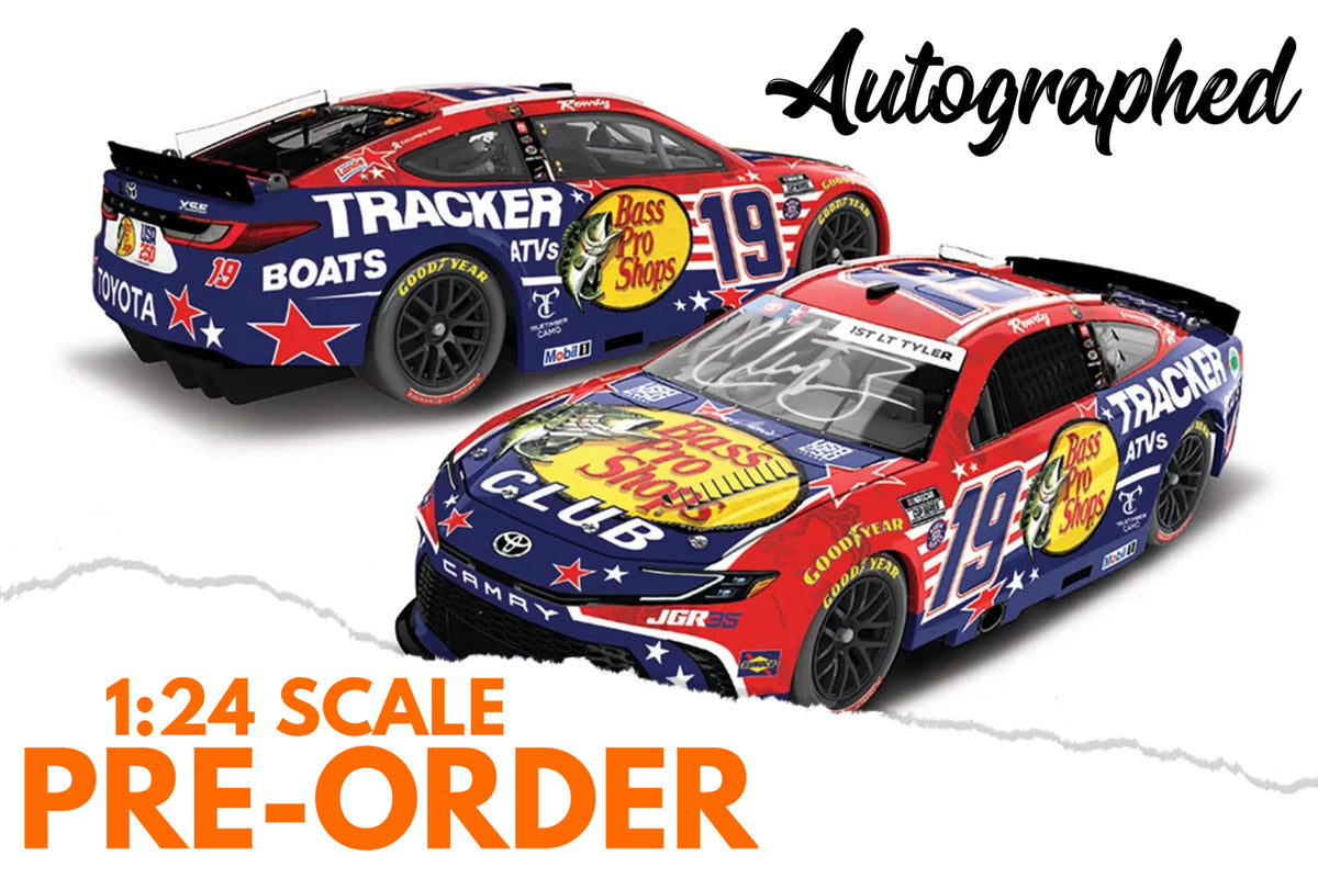 2026 Chase Briscoe 1:24 Bass Pro Shops / Tracker Salutes AUTOGRAPHED Diecast