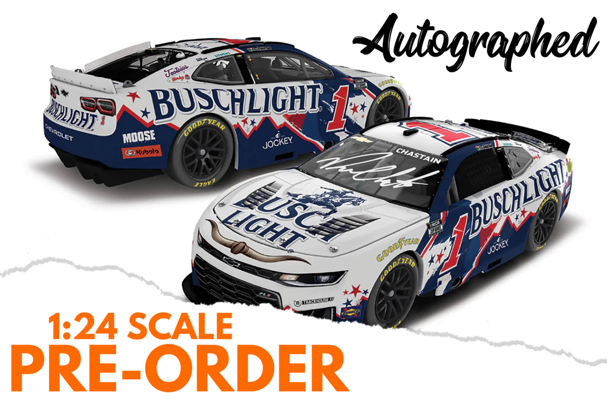 2026 Ross Chastain 1:24 Busch Light Western AUTOGRAPHED Diecast