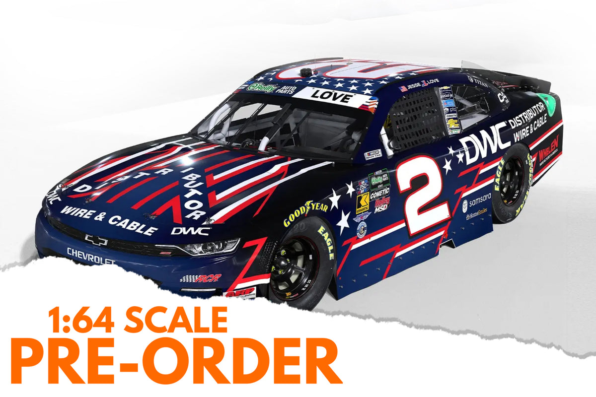 2026 Jesse Love 1:64 DWC NASCAR Diecast
