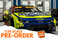 2026 Kyle Larson 1:24 HendrickCars.com Tribute Las Vegas RACED VERSION COLOR CHROME Diecast