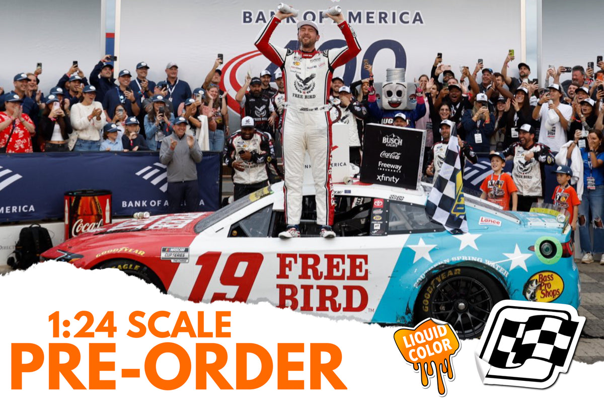 2026 Chase Briscoe 1:24 Free Bird Patriotic Charlotte Race Win LIQUID COLOR Diecast