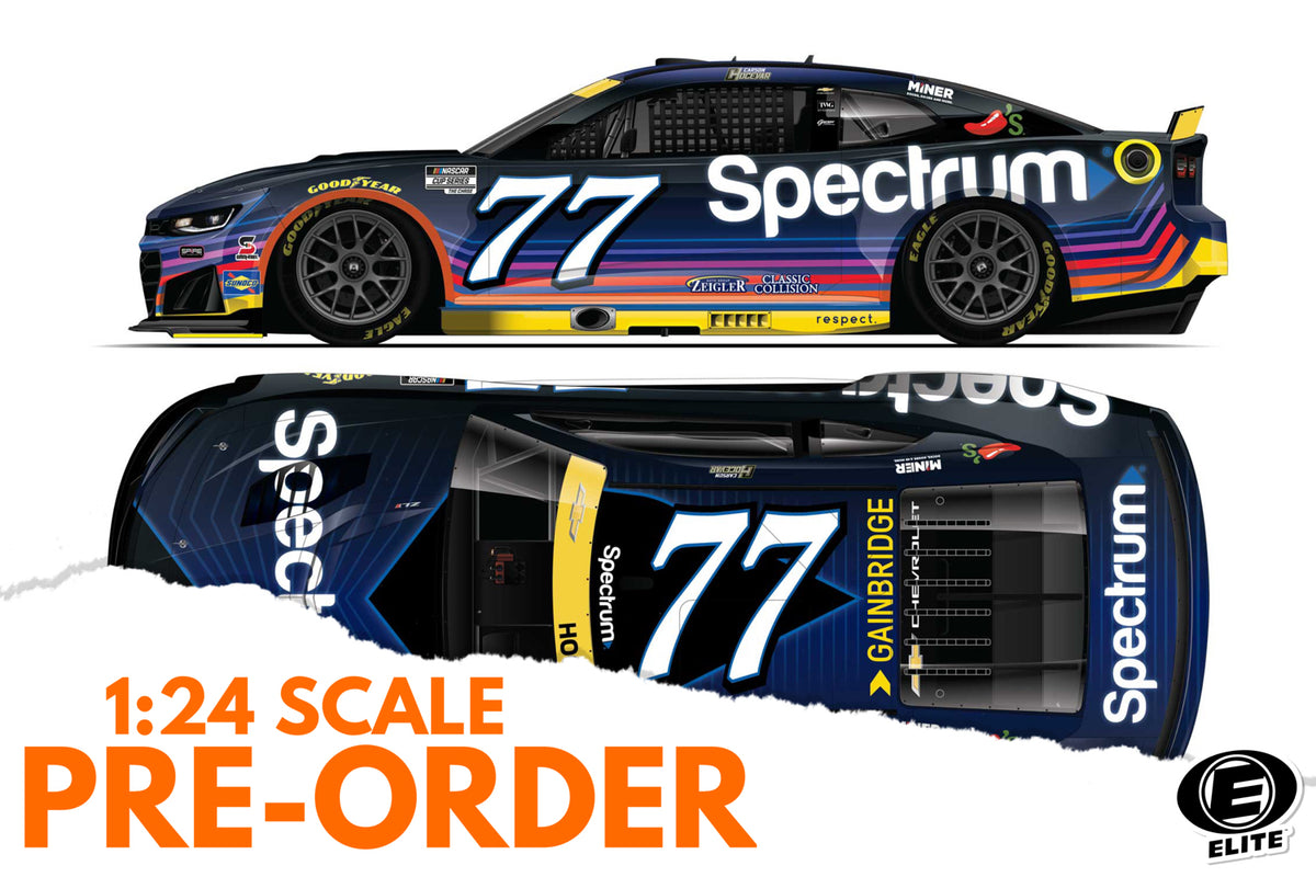 2026 Carson Hocevar 1:24 Spectrum "Dark Mode" ELITE NASCAR Diecast